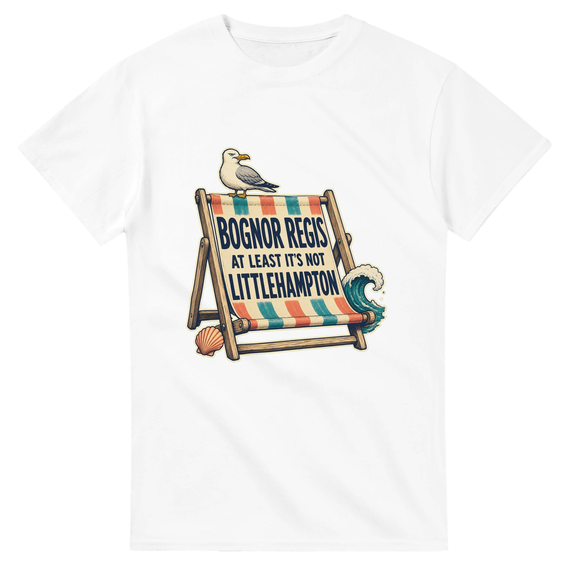 Bognor Regis — At Least It's Not Littlehampton T-shirt — product view 1