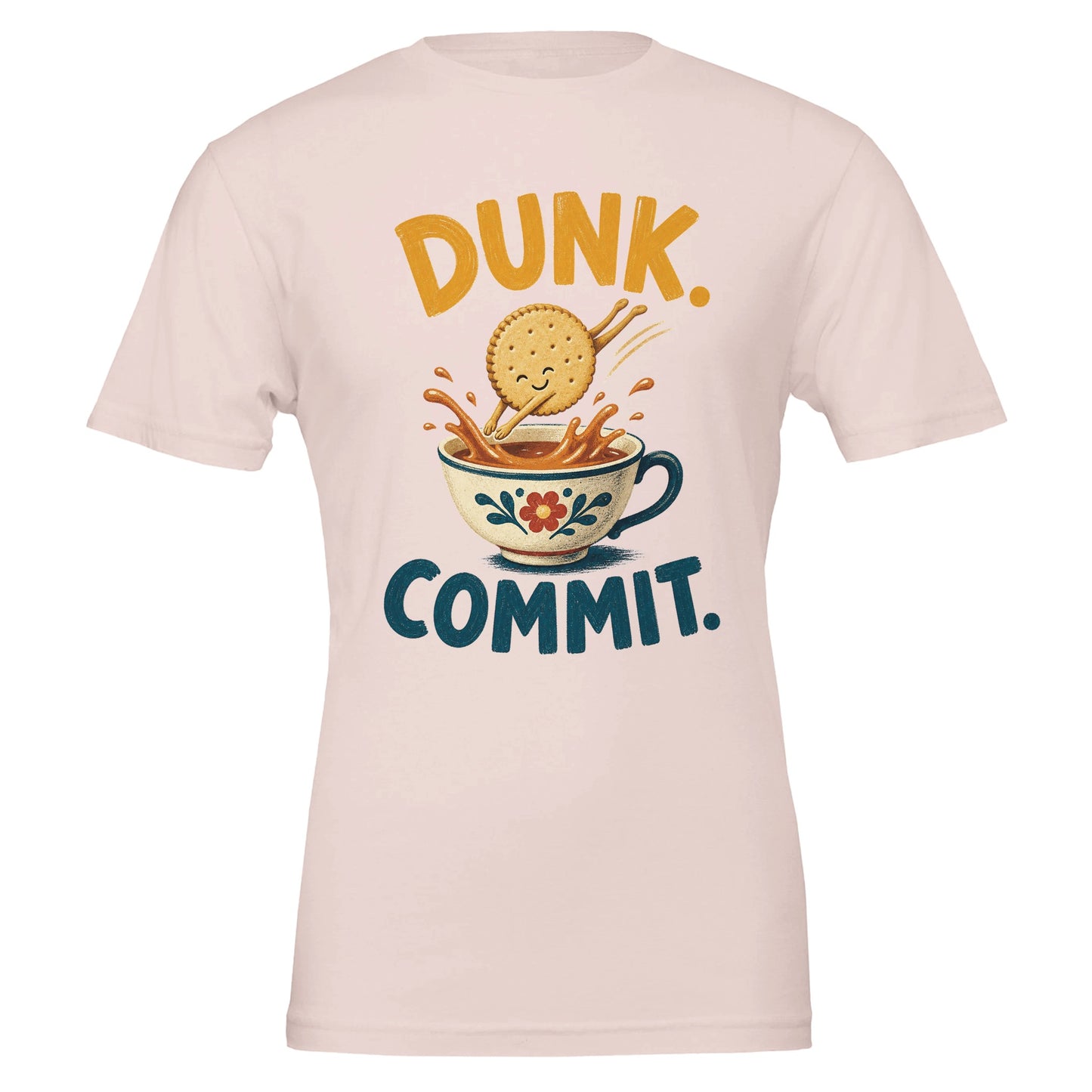 Dunk. Commit. Tea Biscuit Graphic T-shirt — product view 6
