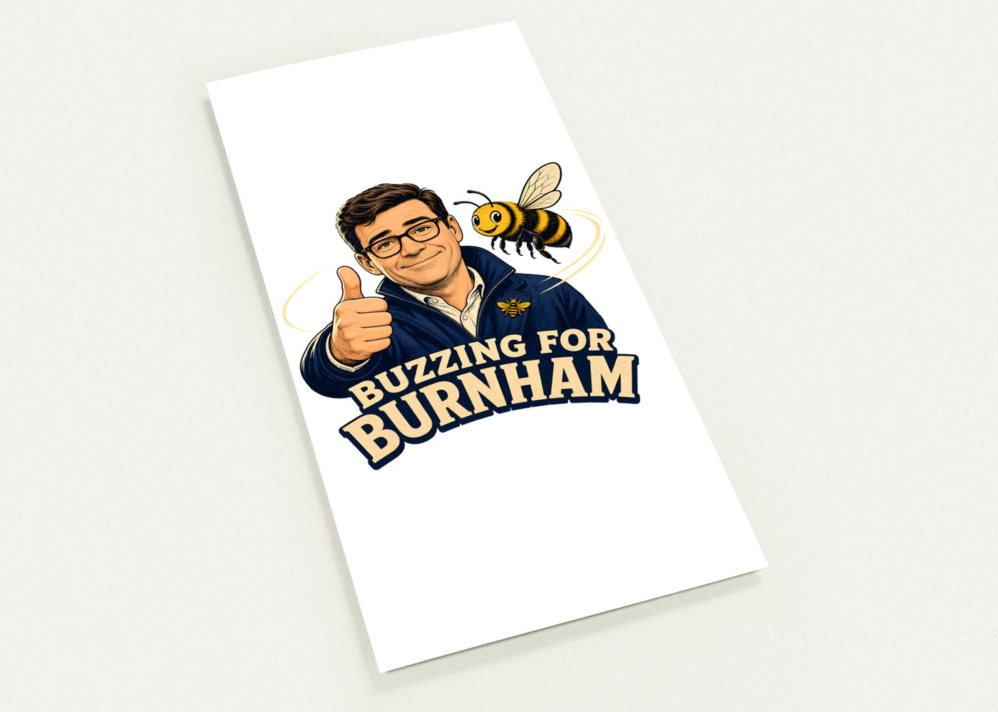 Buzzing for Burnham Postcard Pack