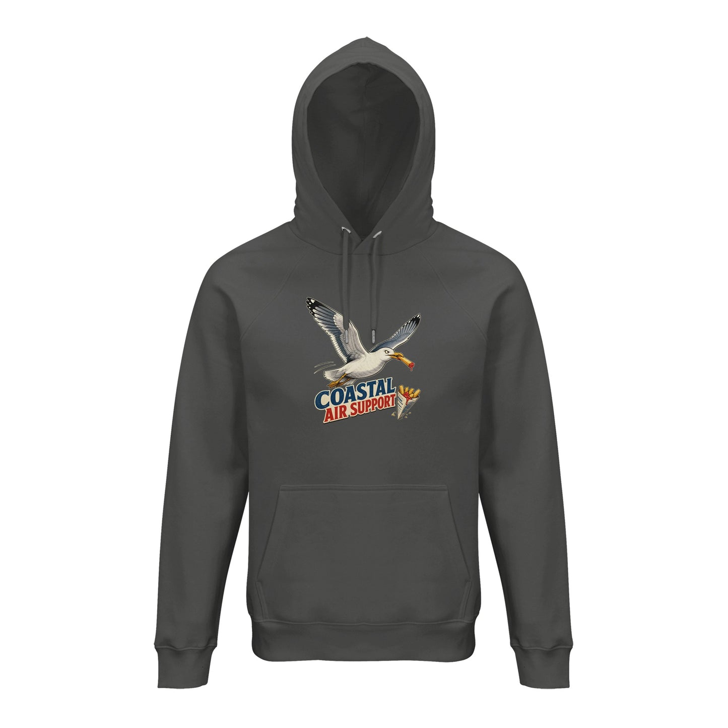 Coastal Air Support Seagull Graphic Hoodie — product view 13
