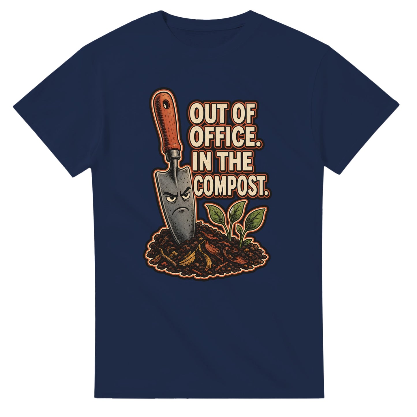 Out of Office, In the Compost T-shirt — product view 5