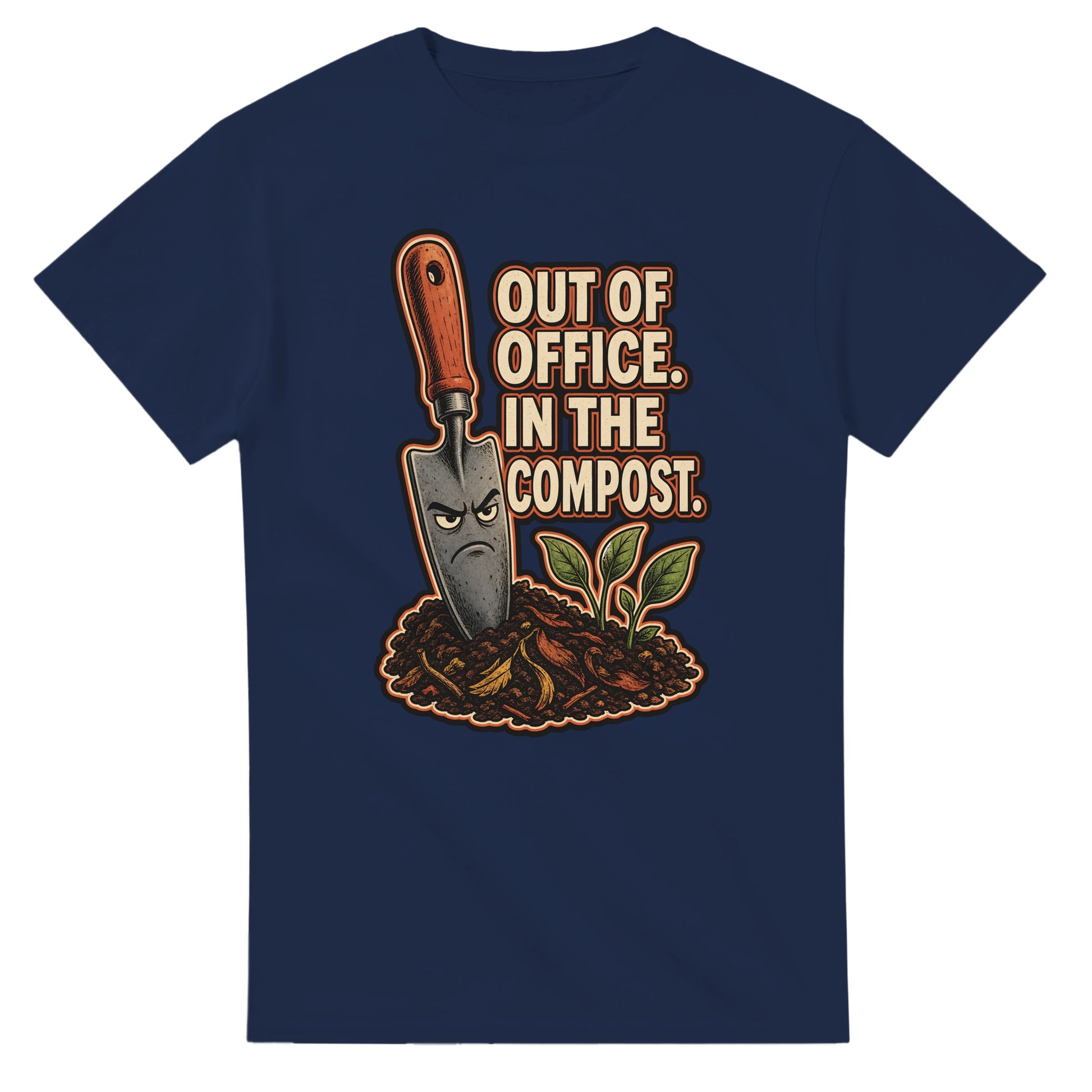Out of Office, In the Compost T-shirt — product view 5