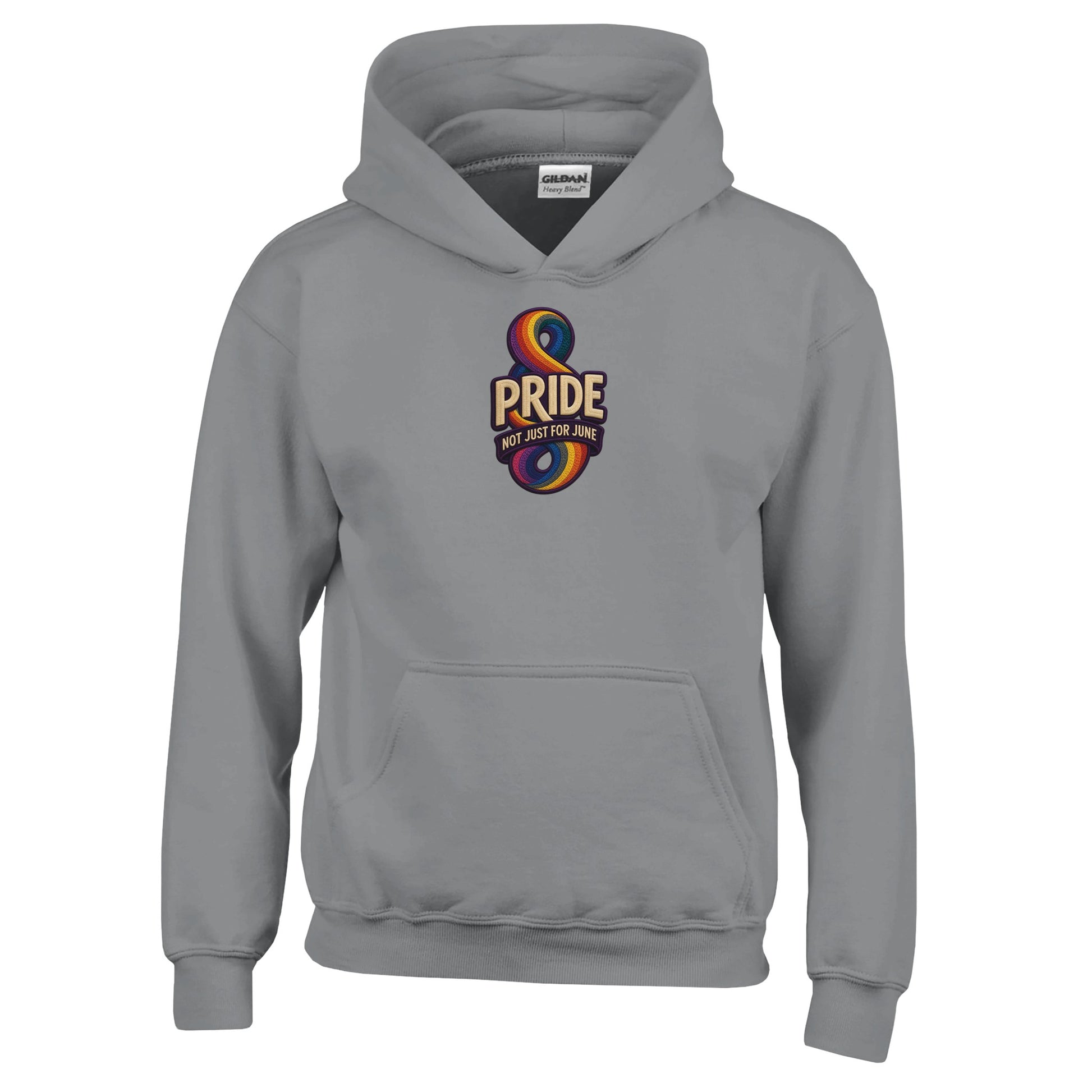 Pride: Not Just for June Kids' Hoodie — product view 13