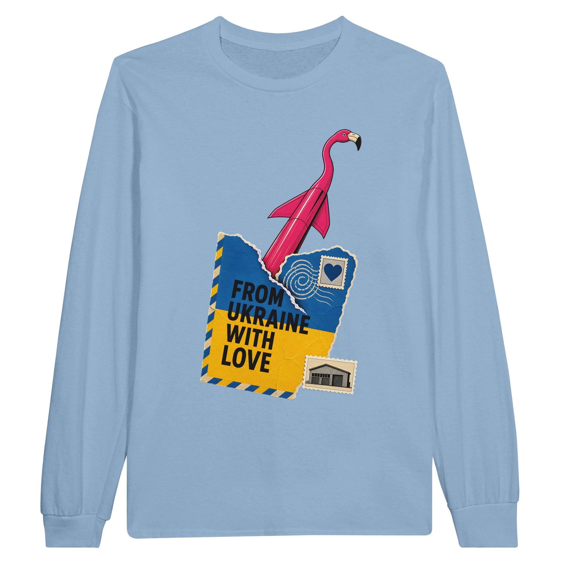 From Ukraine With Love Long-Sleeve T-shirt — product view 8