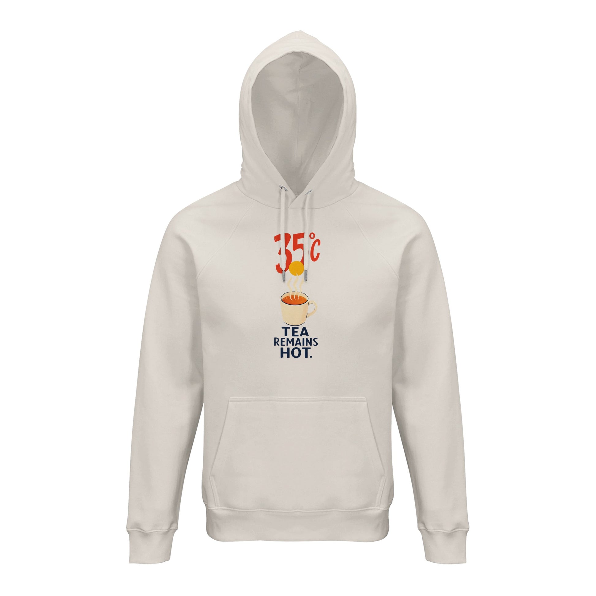 35°C — Tea Remains Hot Hoodie — product view 1