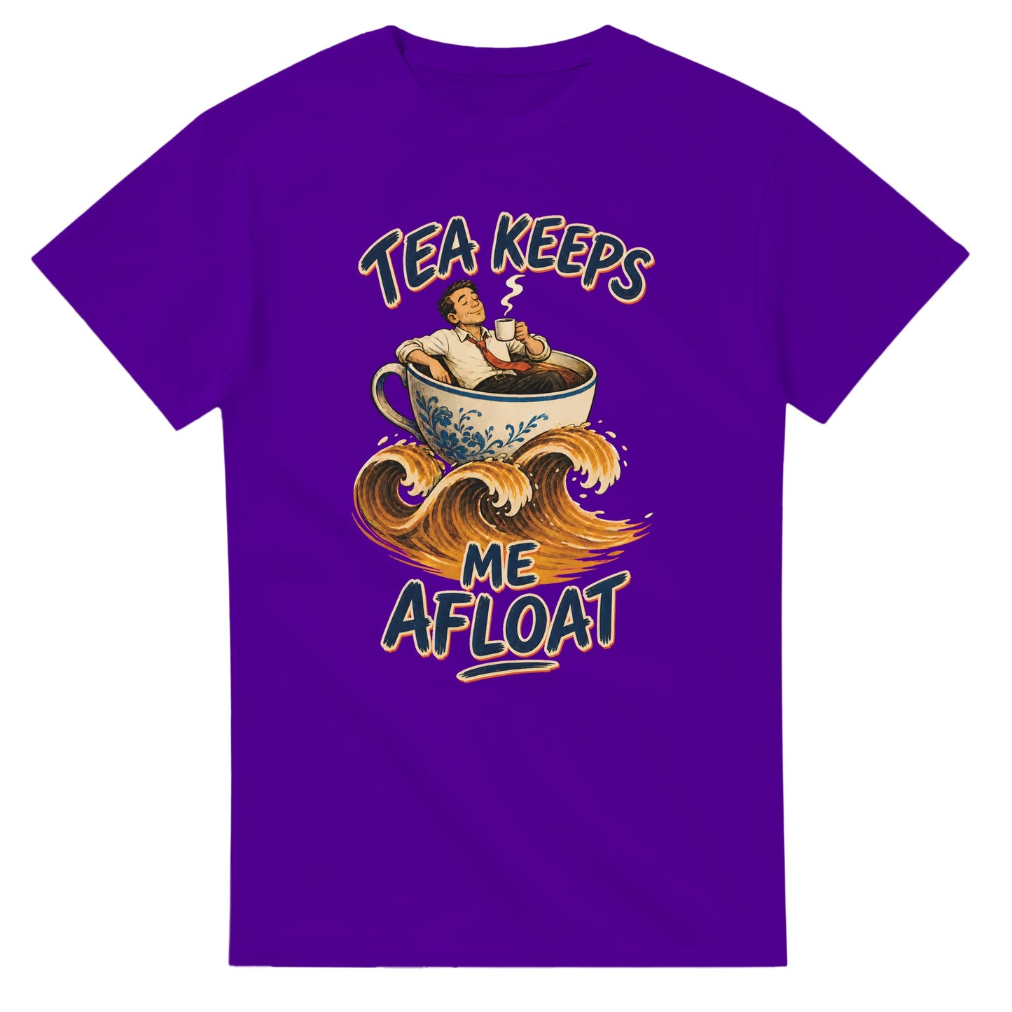 Tea Keeps Me Afloat T-shirt — product view 16