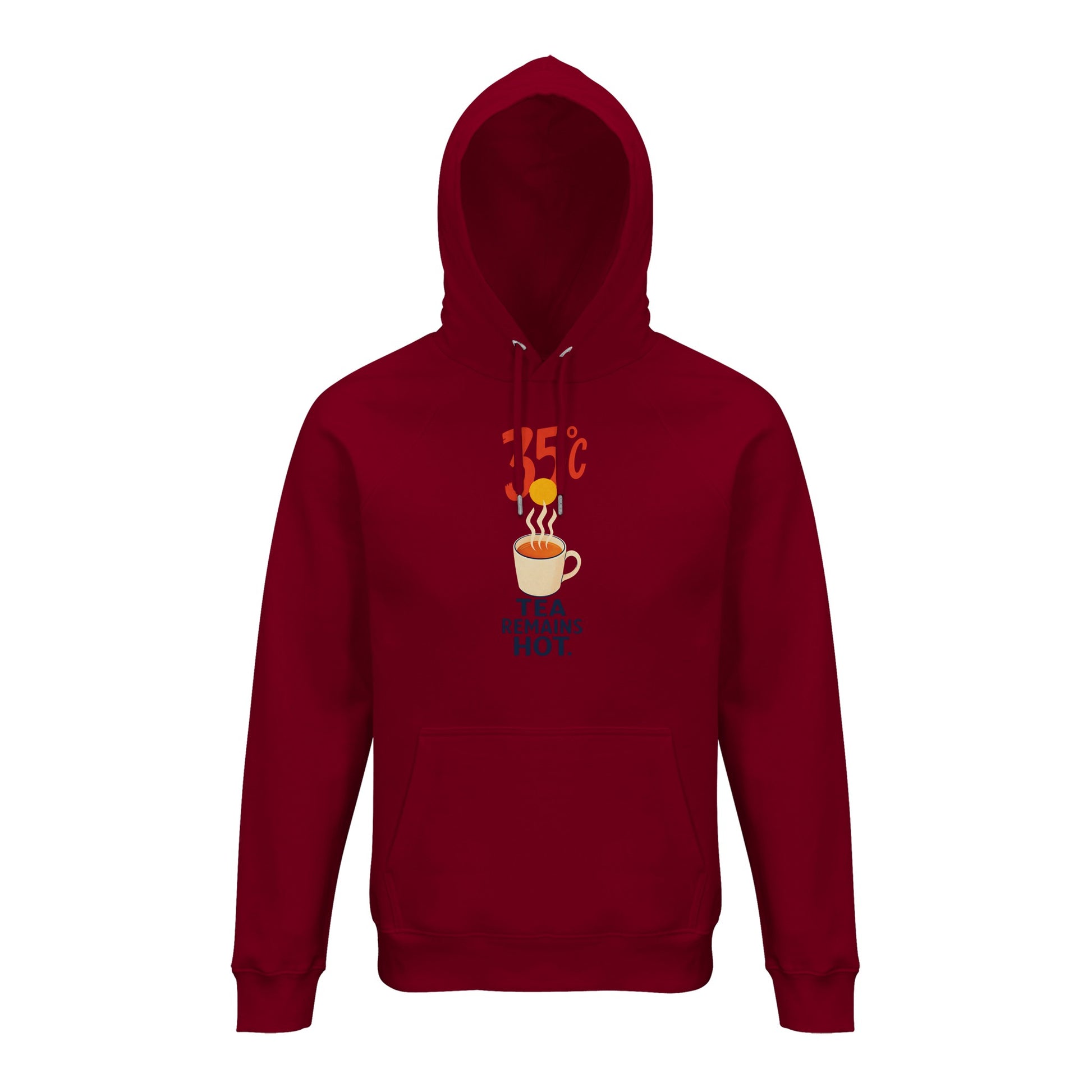 35°C — Tea Remains Hot Hoodie — product view 4