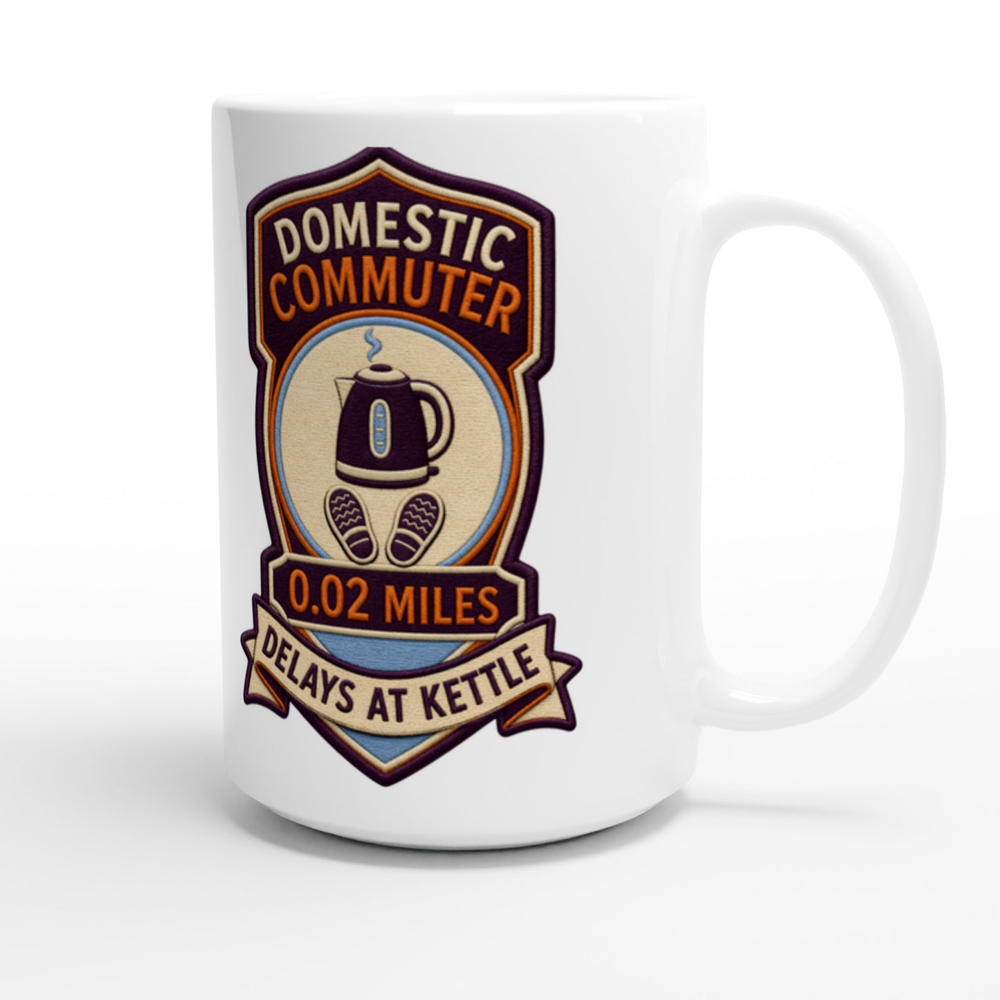 Domestic Commuter Large Mug — product view 3