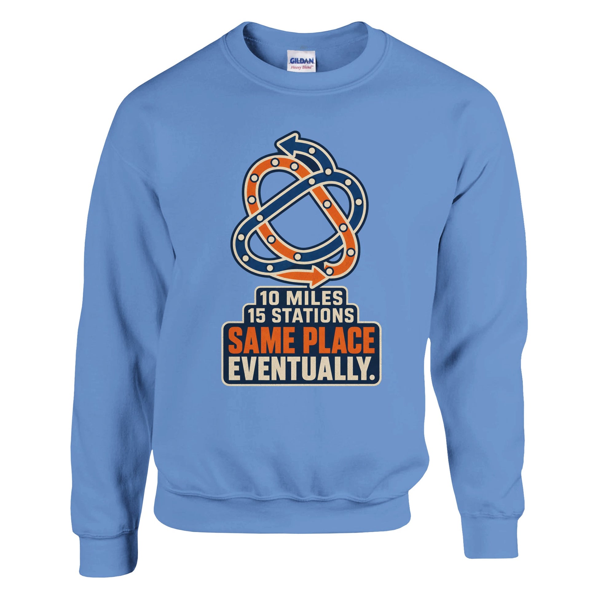 Glasgow Same Place Eventually Sweatshirt — product view 7