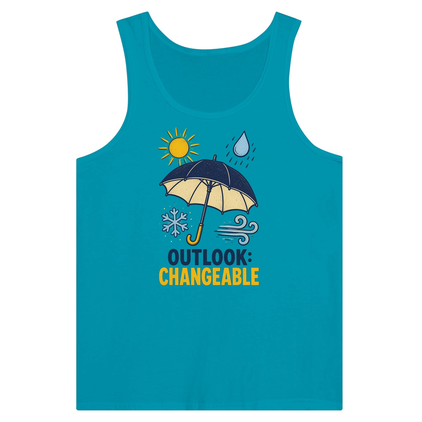 Outlook: Changeable Premium Unisex Tank Top — product view 2