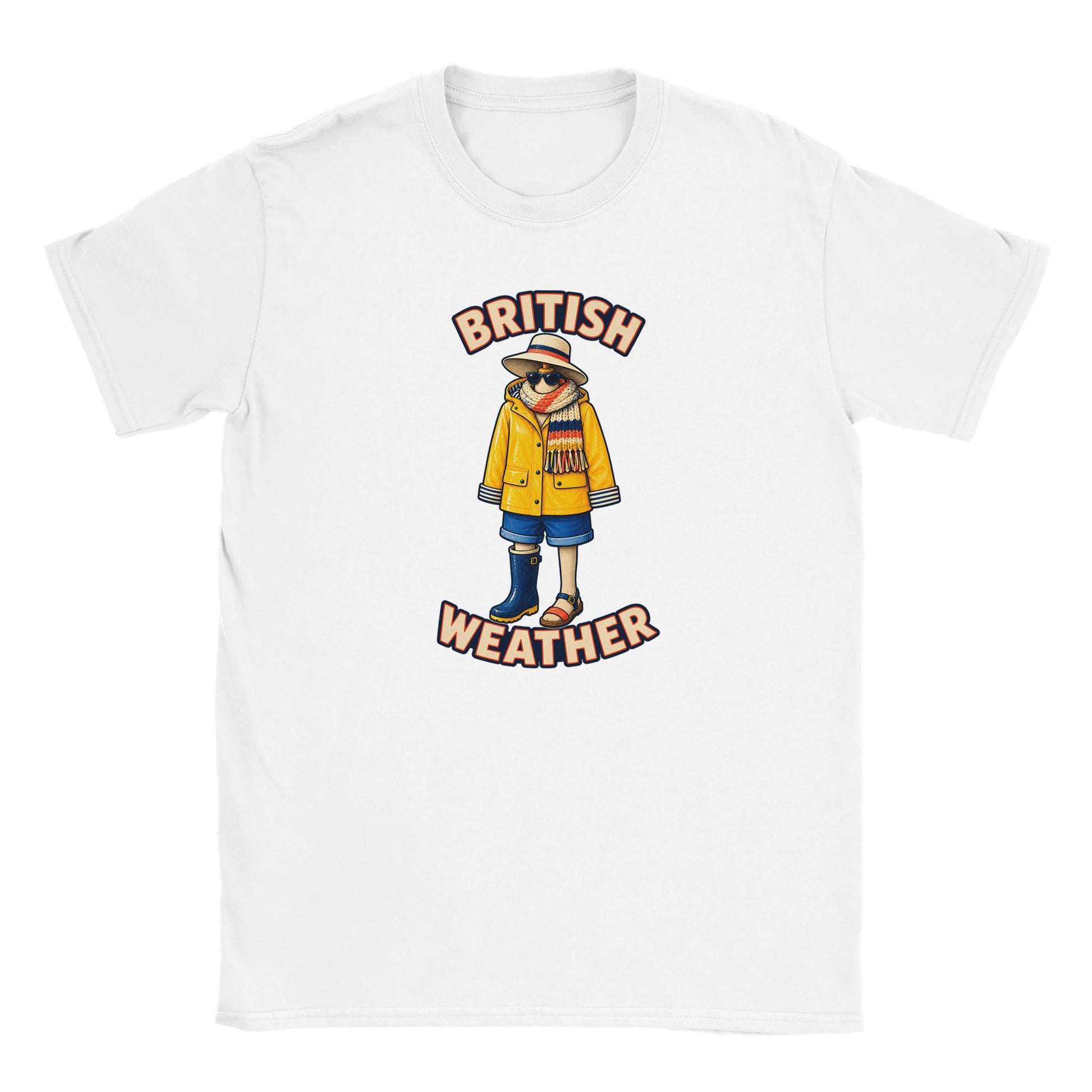 British Weather All-Weather Outfit Kids' T-shirt — product view 15