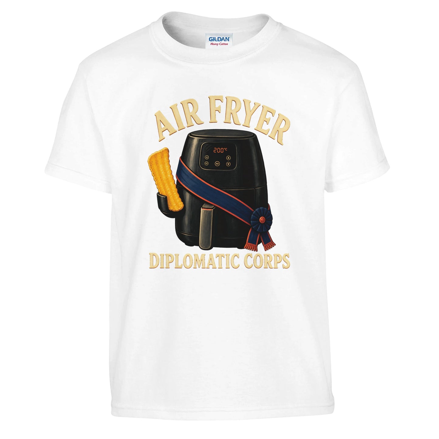 Air Fryer Diplomatic Corps Kids' T-shirt — product view 1