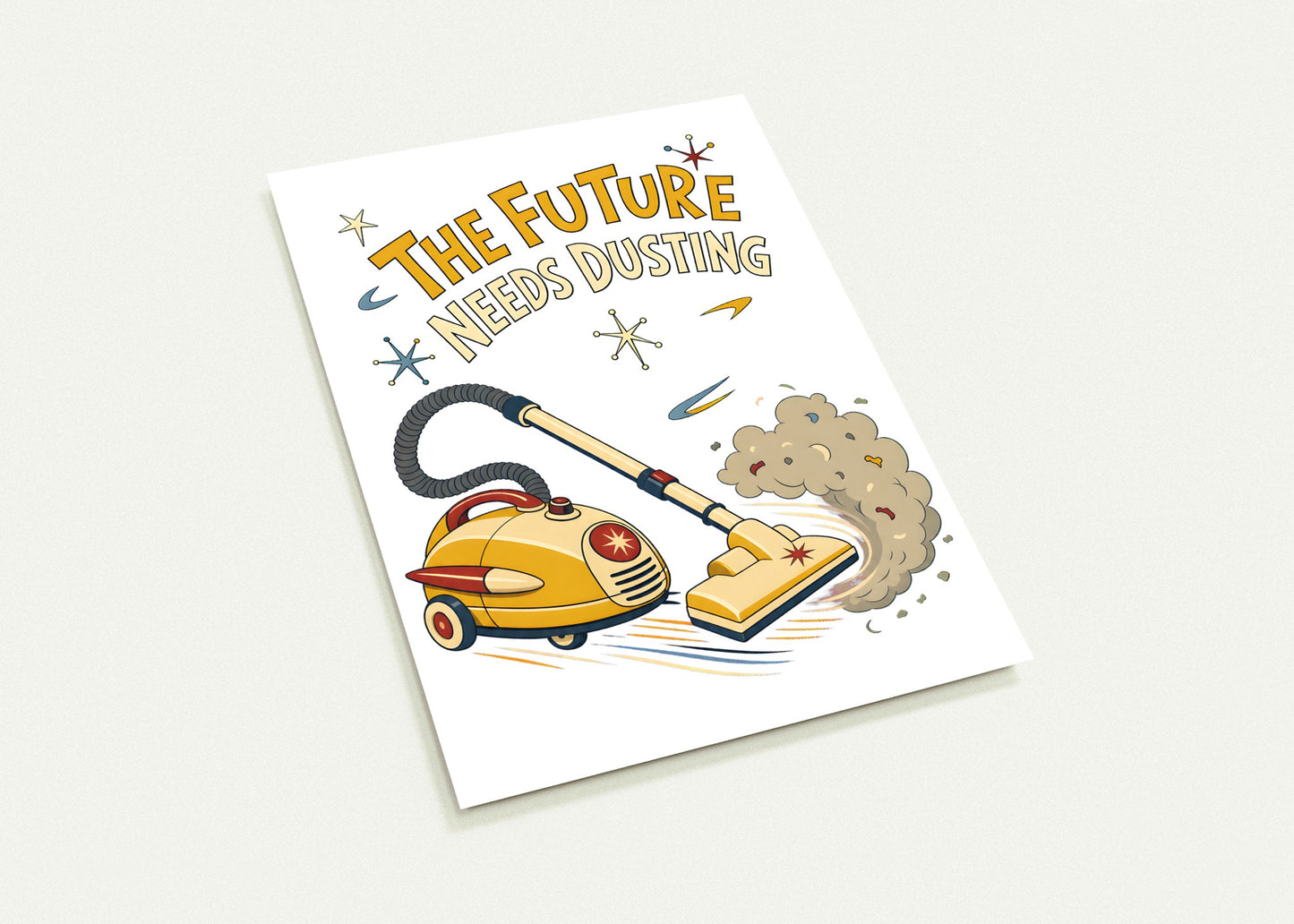 The Future Needs Dusting Postcard Pack — product view 3