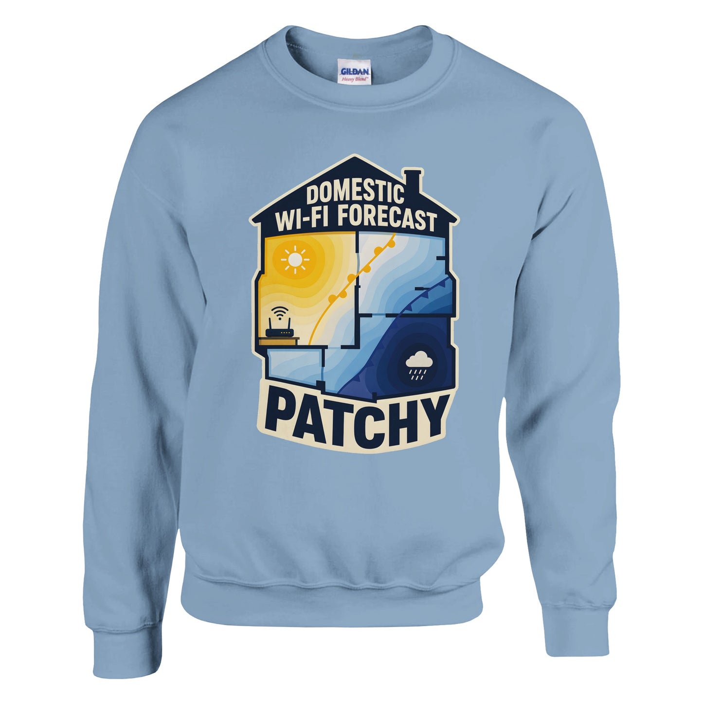 Domestic Wi-Fi Forecast Patchy Sweatshirt — product view 15