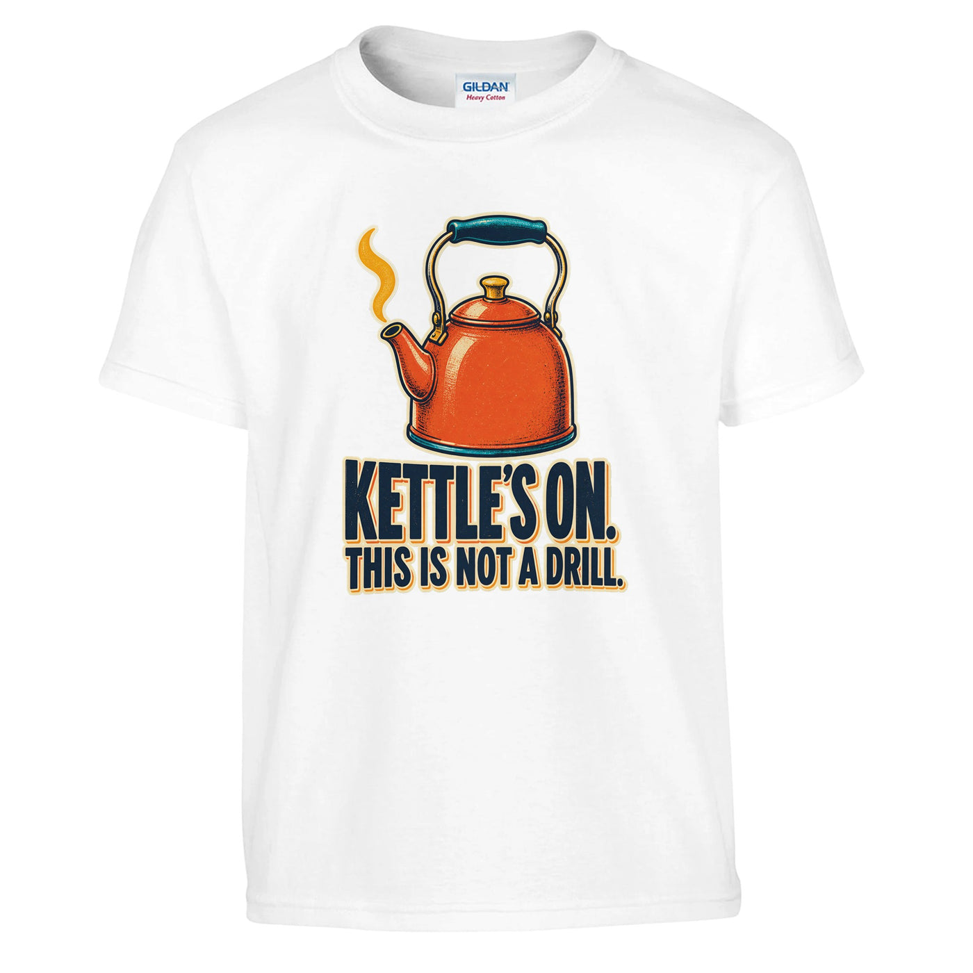 Kettle's On – This Is Not a Drill Kids' T-shirt