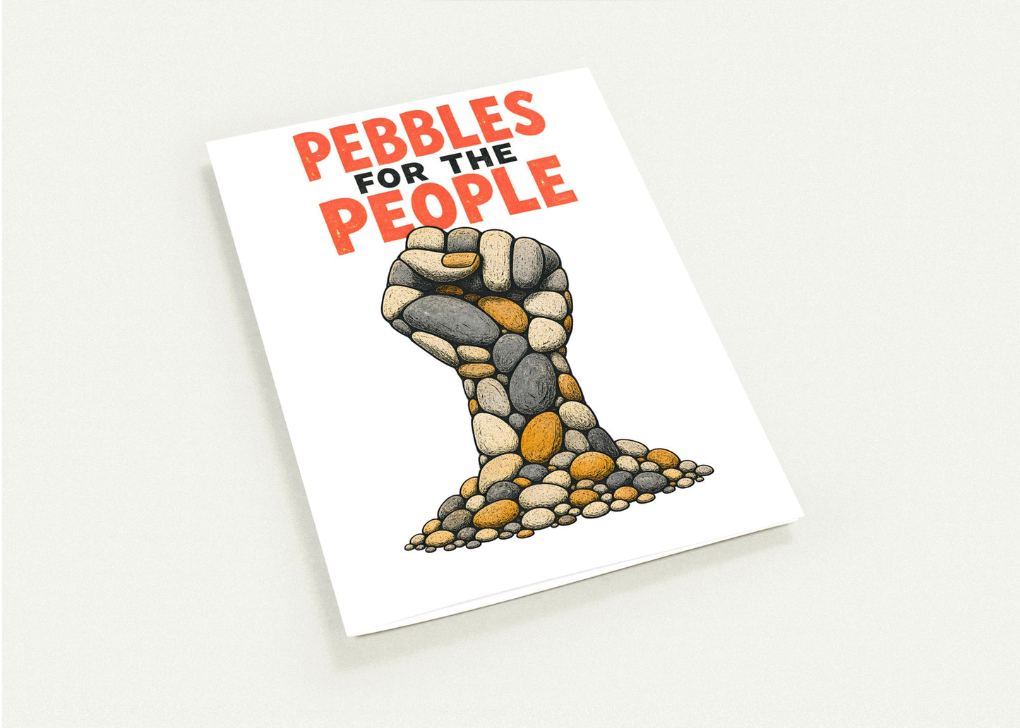 Pebbles for the People Graphic Greeting Card Pack — product view 4