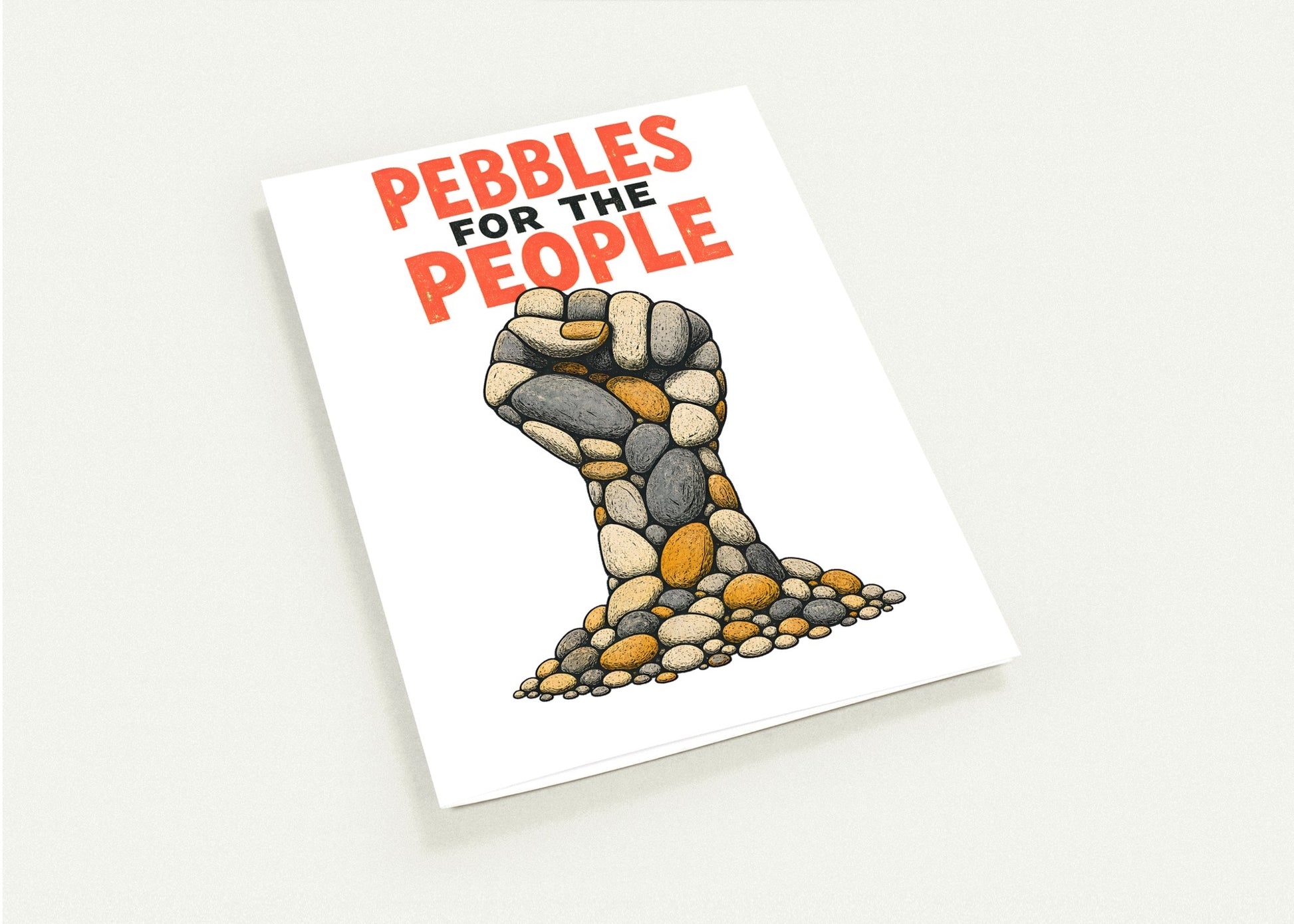 Pebbles for the People Graphic Greeting Card Pack — product view 4