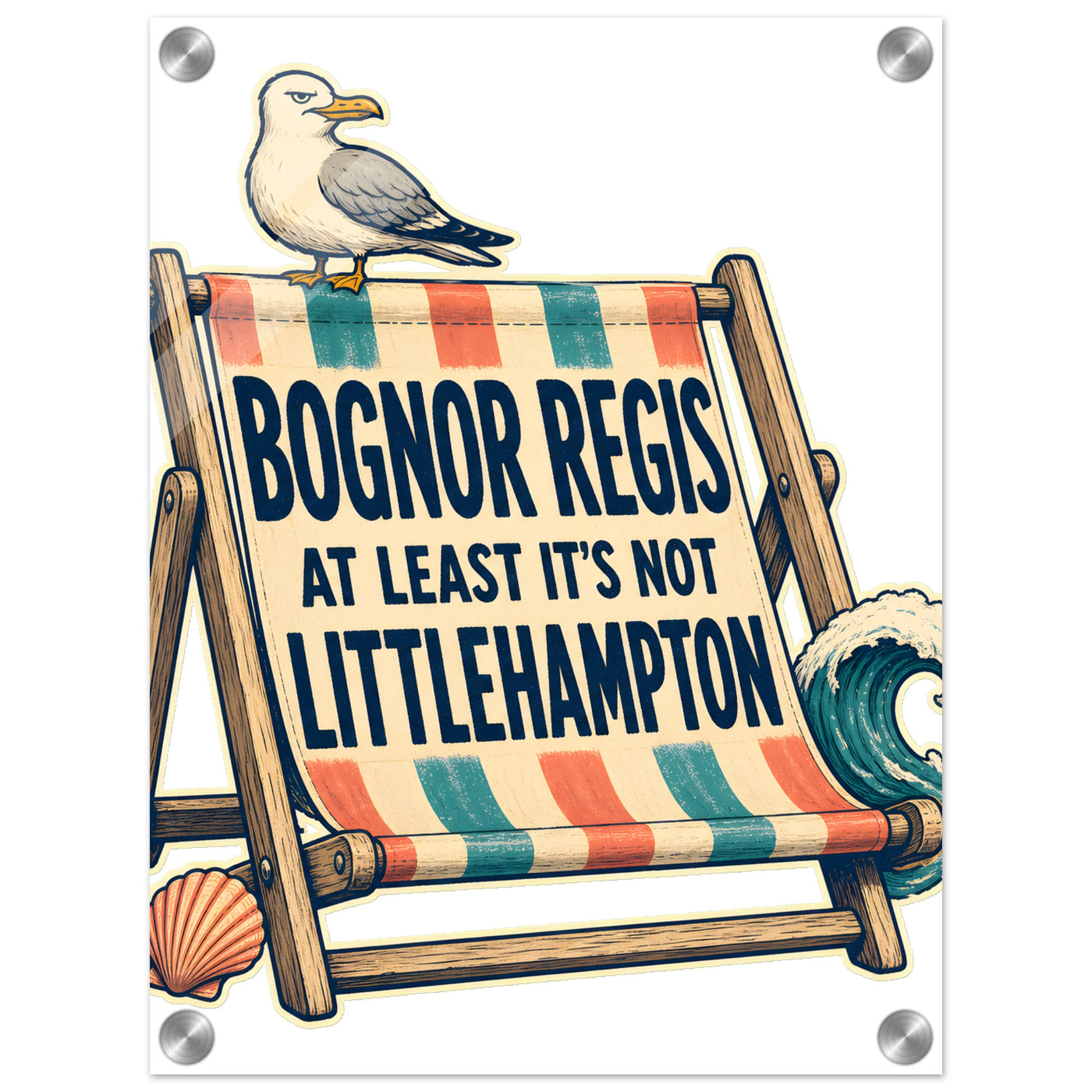 Bognor Regis — At Least It's Not Littlehampton Acrylic Print