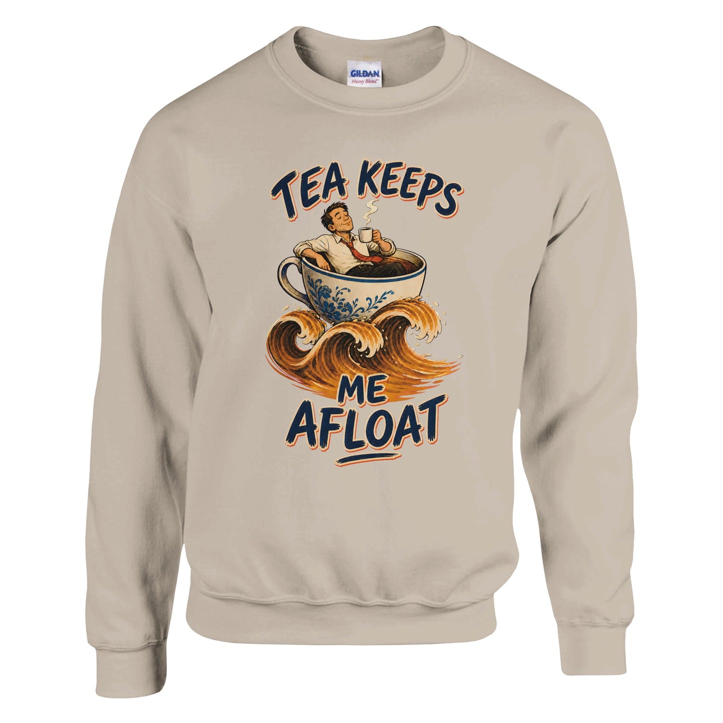 Tea Keeps Me Afloat Sweatshirt — product view 14