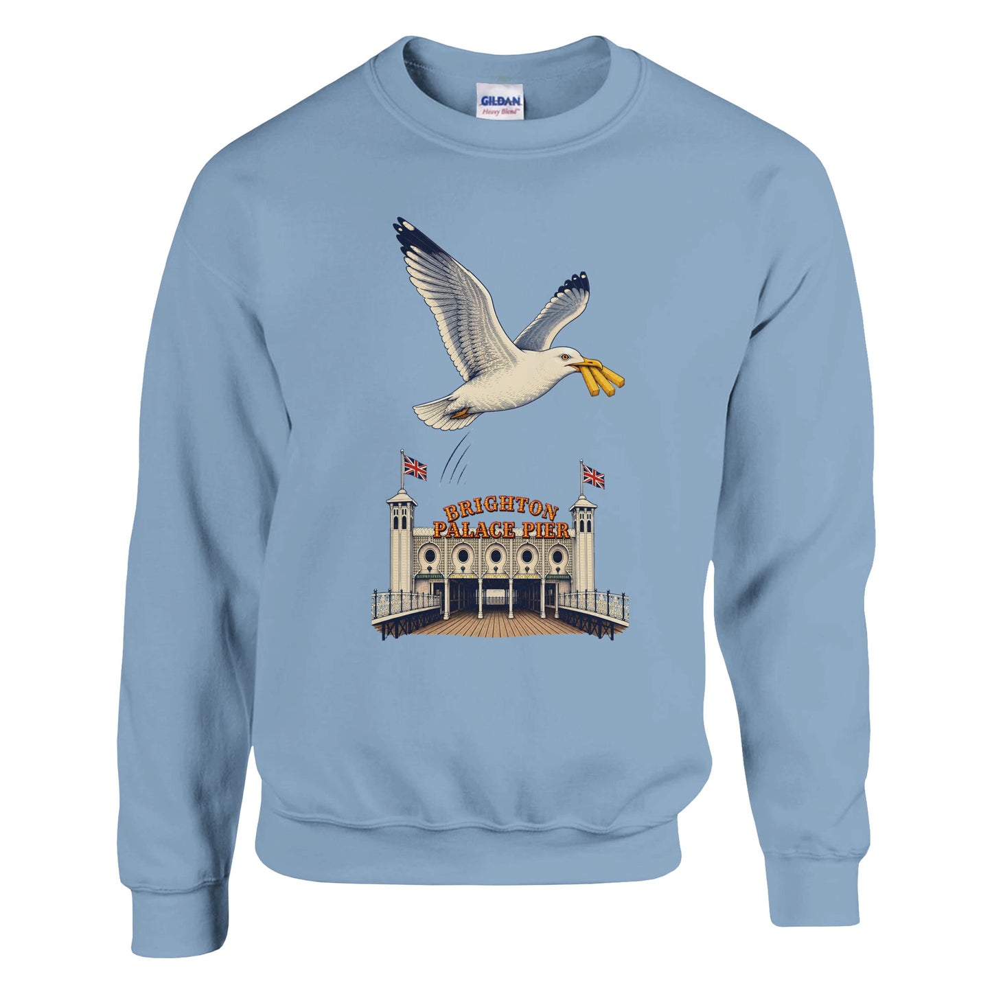 Brighton Palace Pier Chip Heist Sweatshirt — product view 15