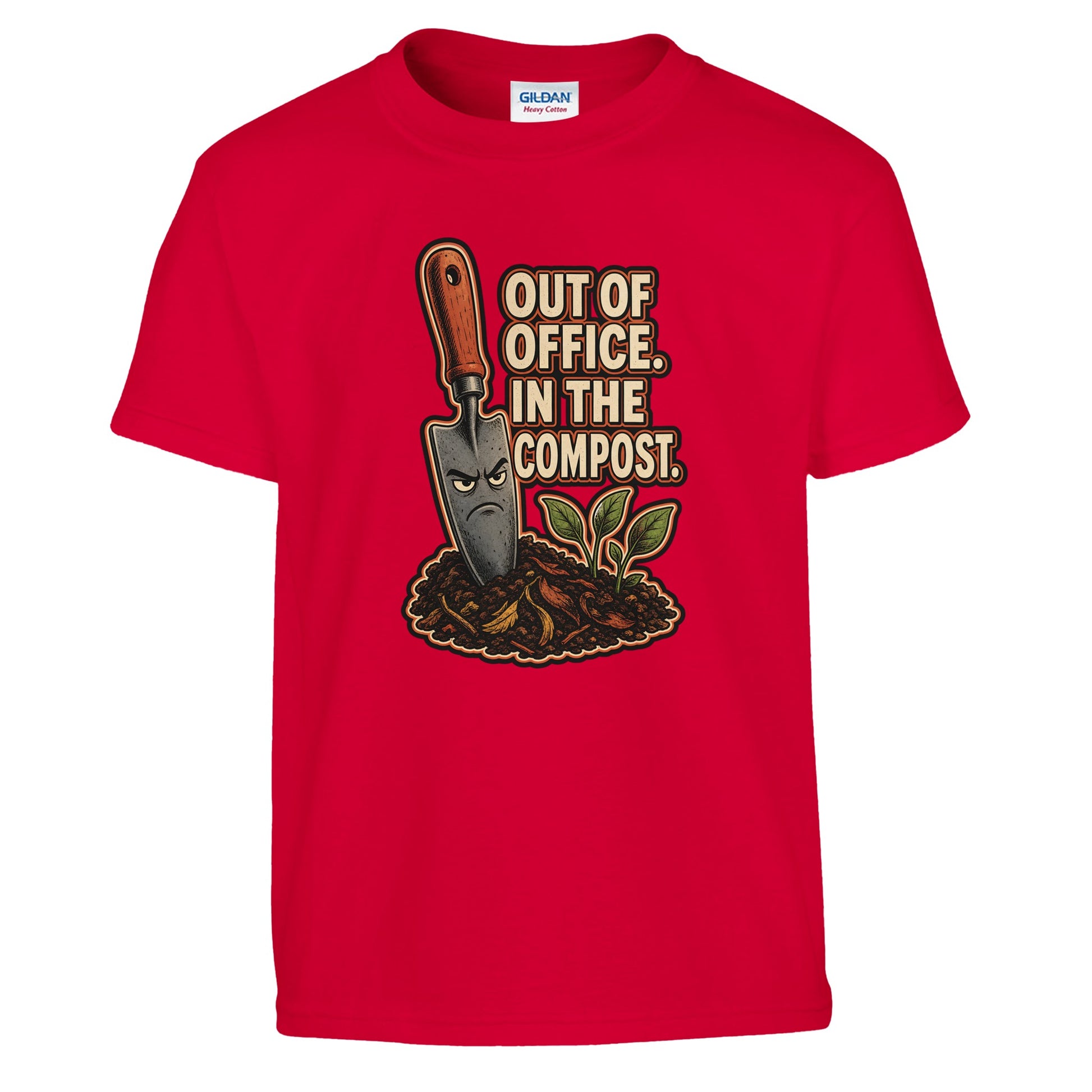 Out of Office, In the Compost Kids' T-shirt — product view 5