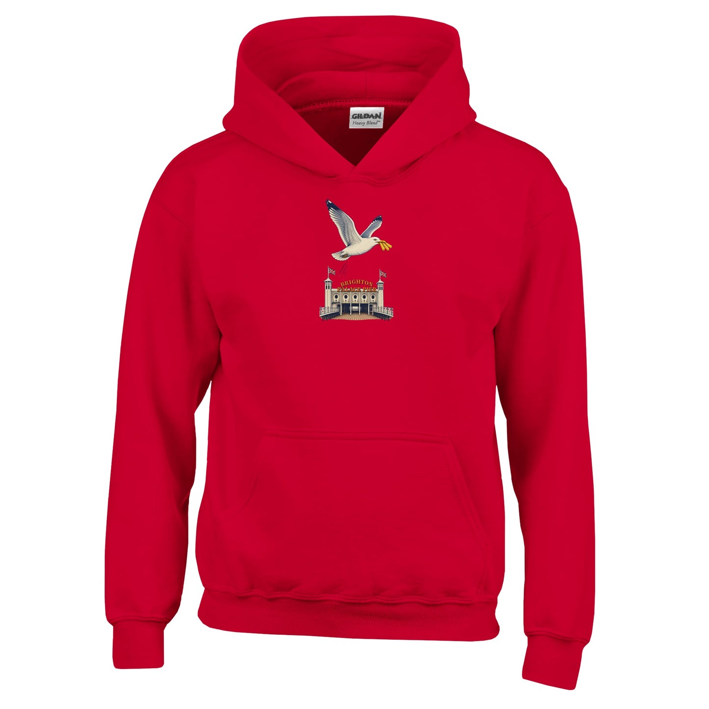 Brighton Palace Pier Chip Heist Kids' Hoodie — product view 6
