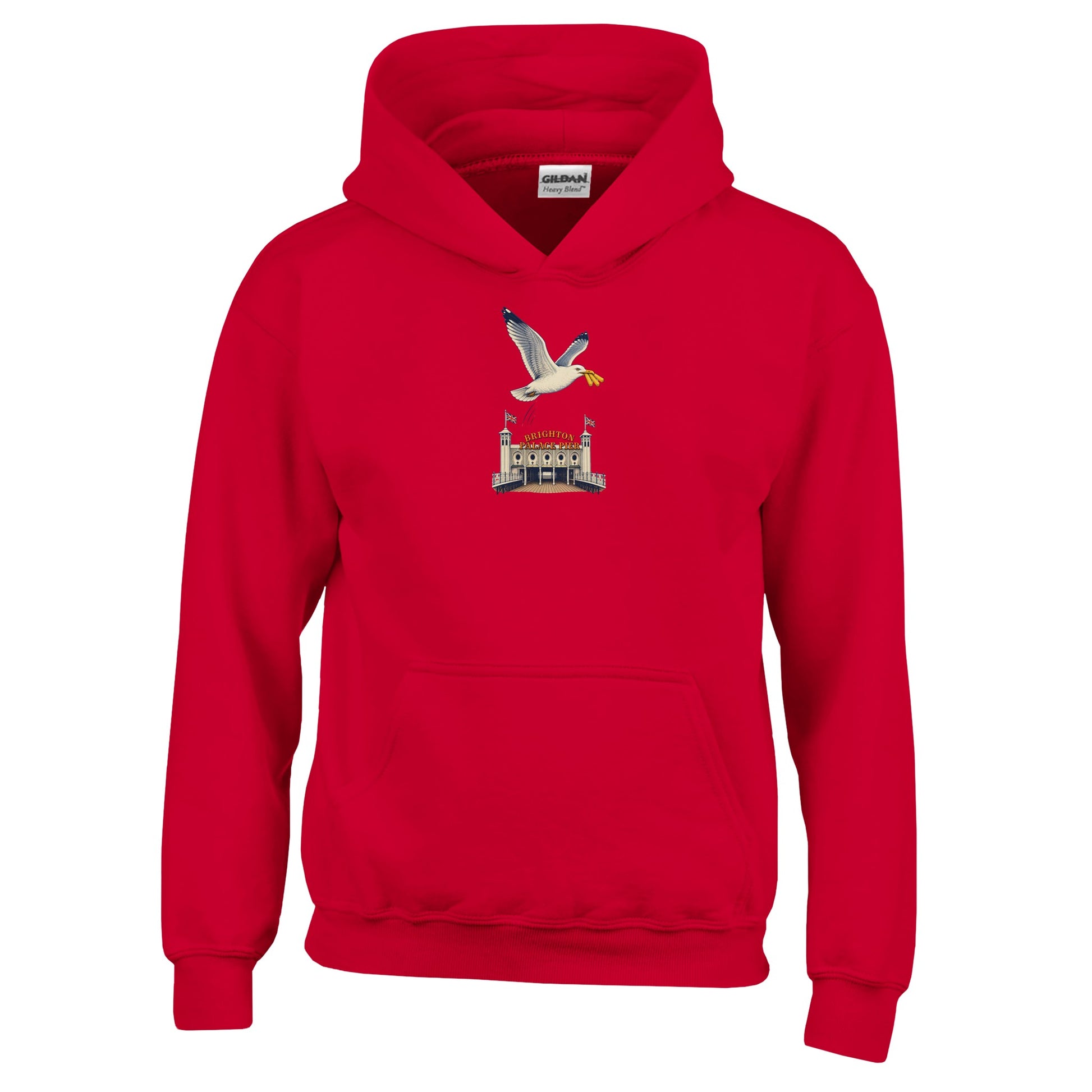 Brighton Palace Pier Chip Heist Kids' Hoodie — product view 6