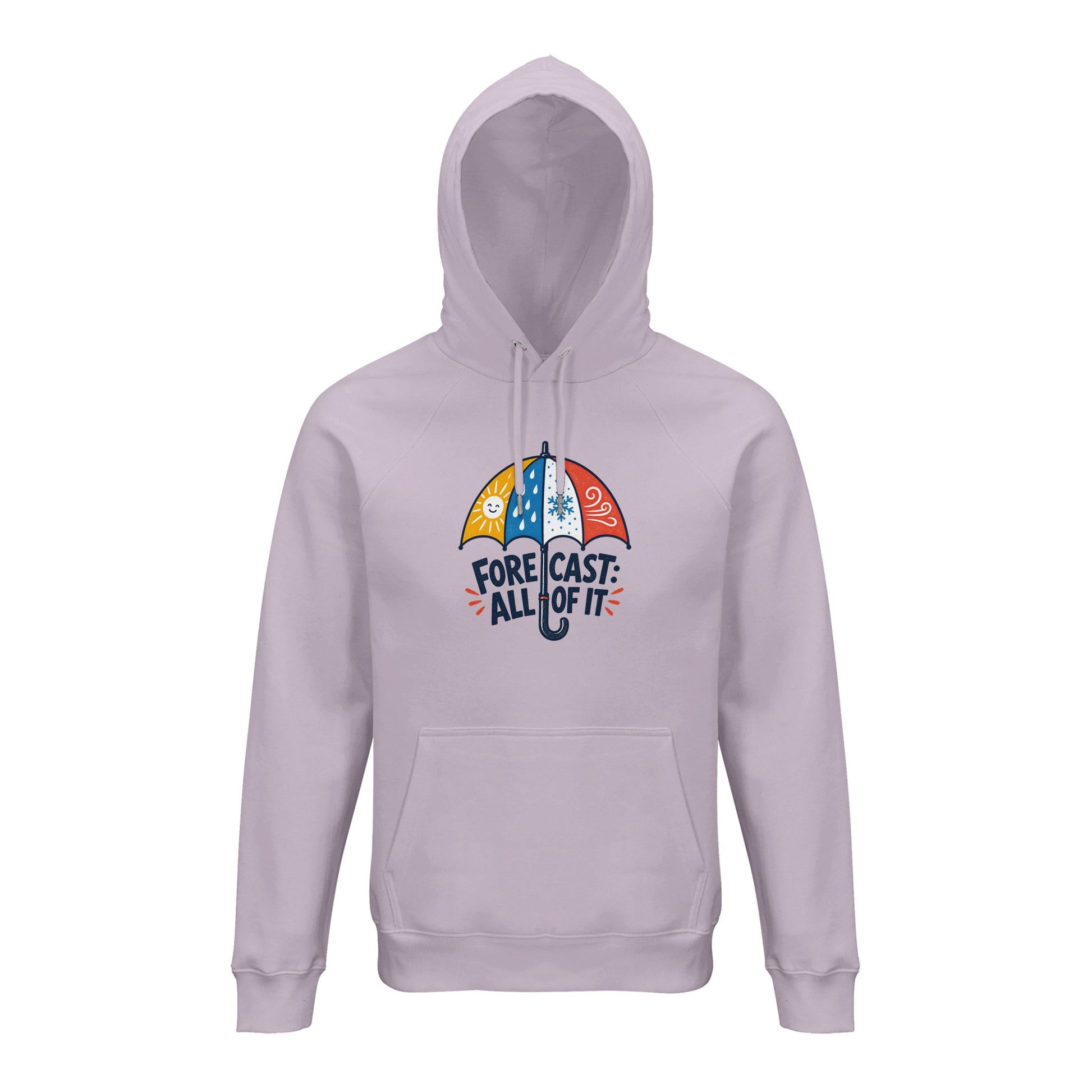 Forecast: All of It British Weather Graphic Hoodie — product view 4