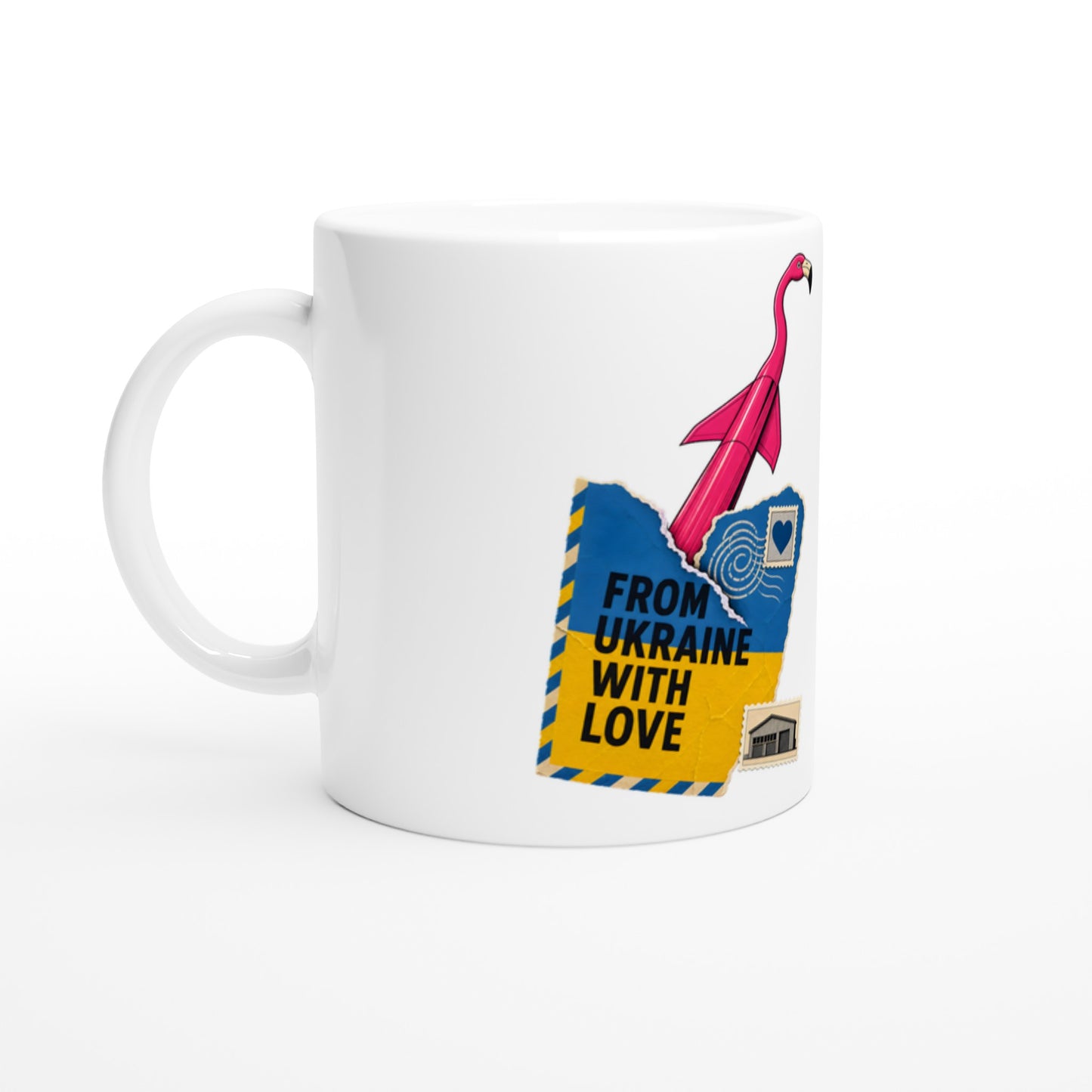 From Ukraine With Love Mug — product view 1