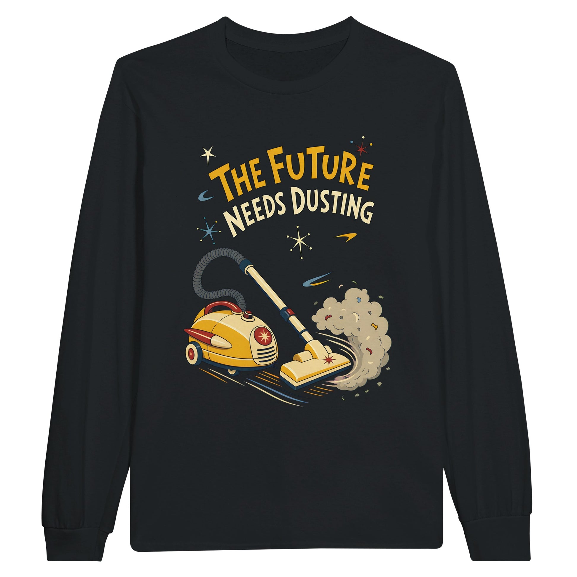 The Future Needs Dusting Long-Sleeve T-shirt — product view 7