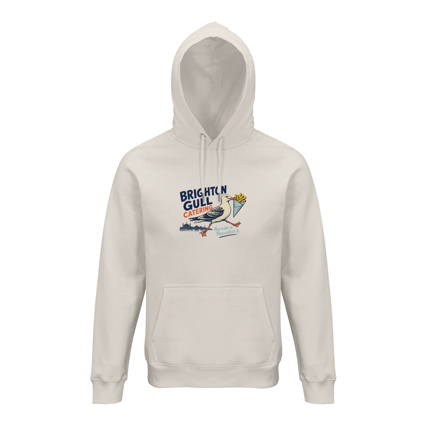 Brighton Gull Catering - You Order It, They Collect It Hoodie — product view 1