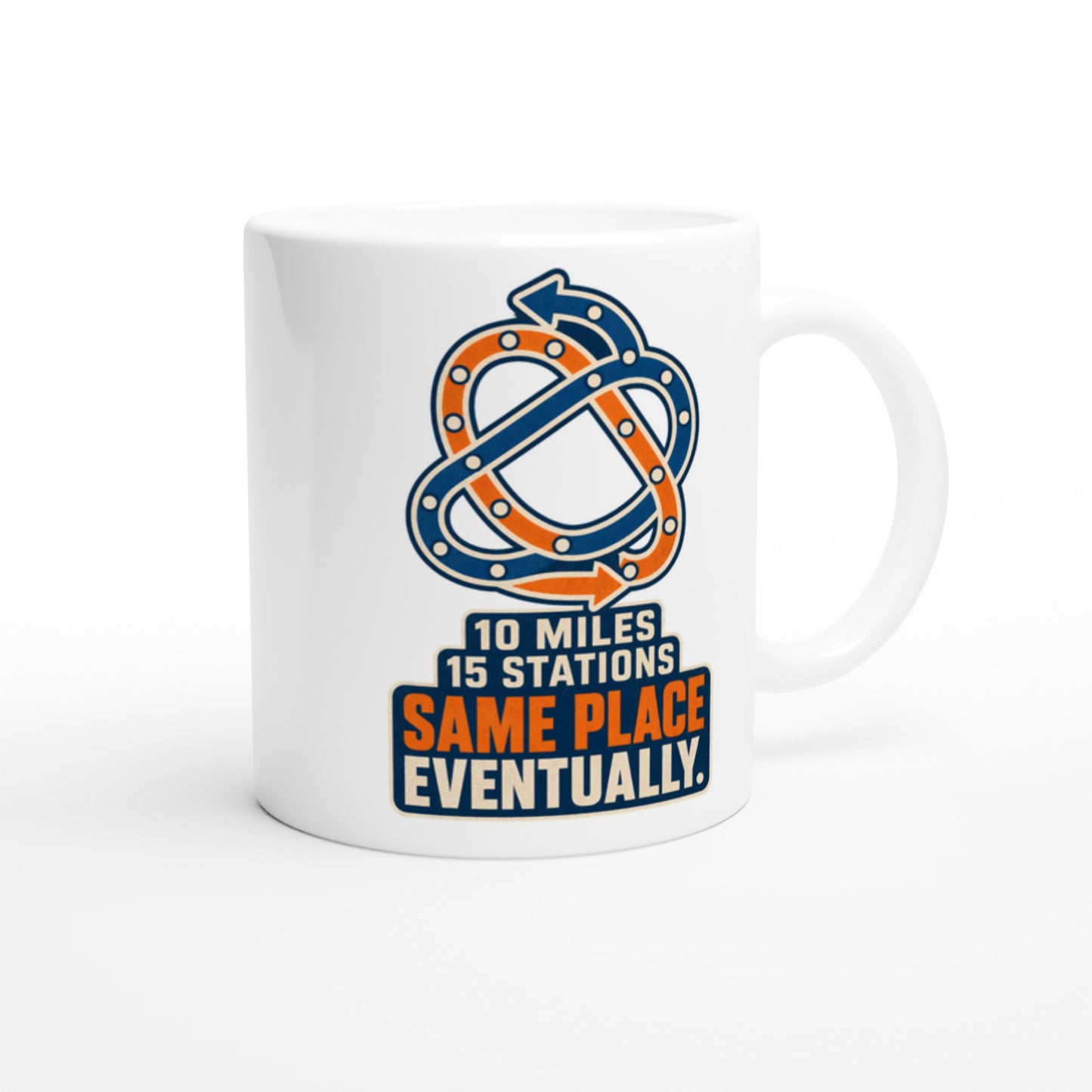 Glasgow Same Place Eventually Mug — product view 2