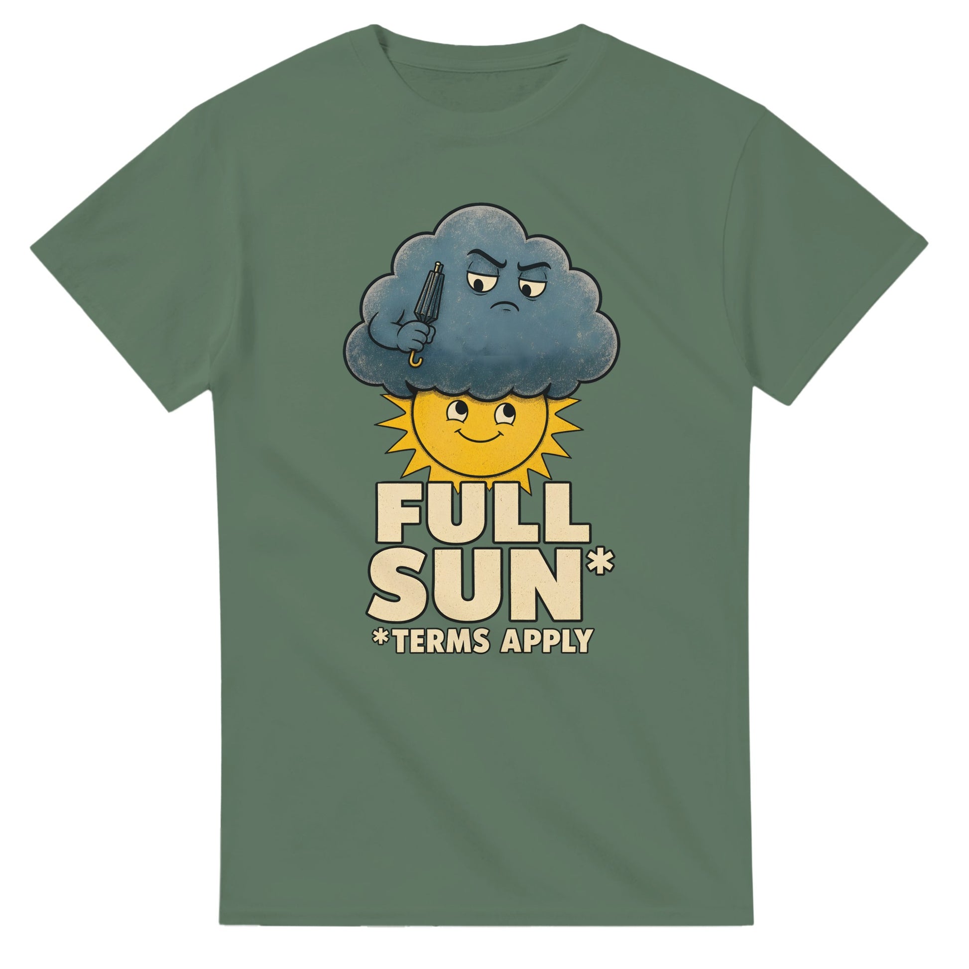 Full Sun, Terms Apply Weather Graphic T-shirt — product view 13