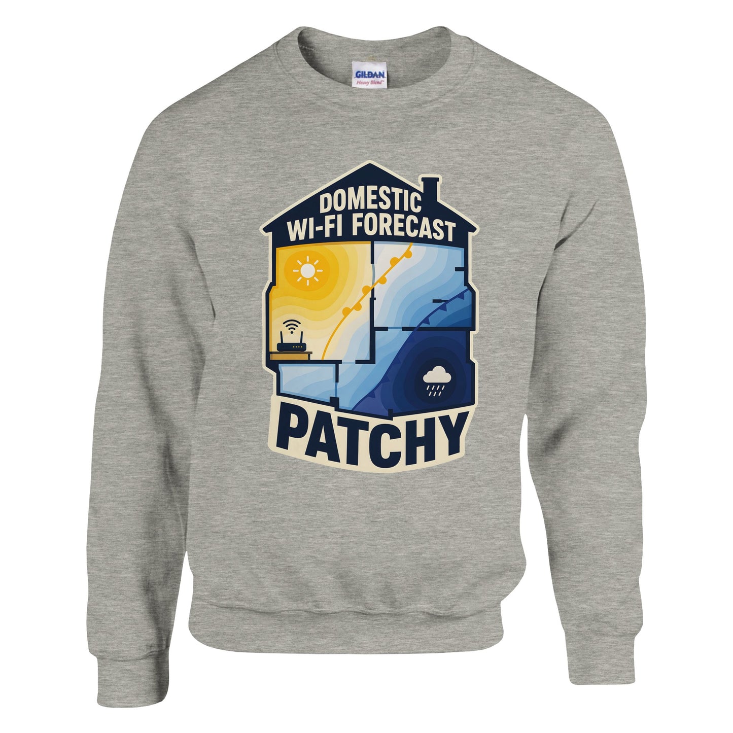 Domestic Wi-Fi Forecast Patchy Sweatshirt — product view 17