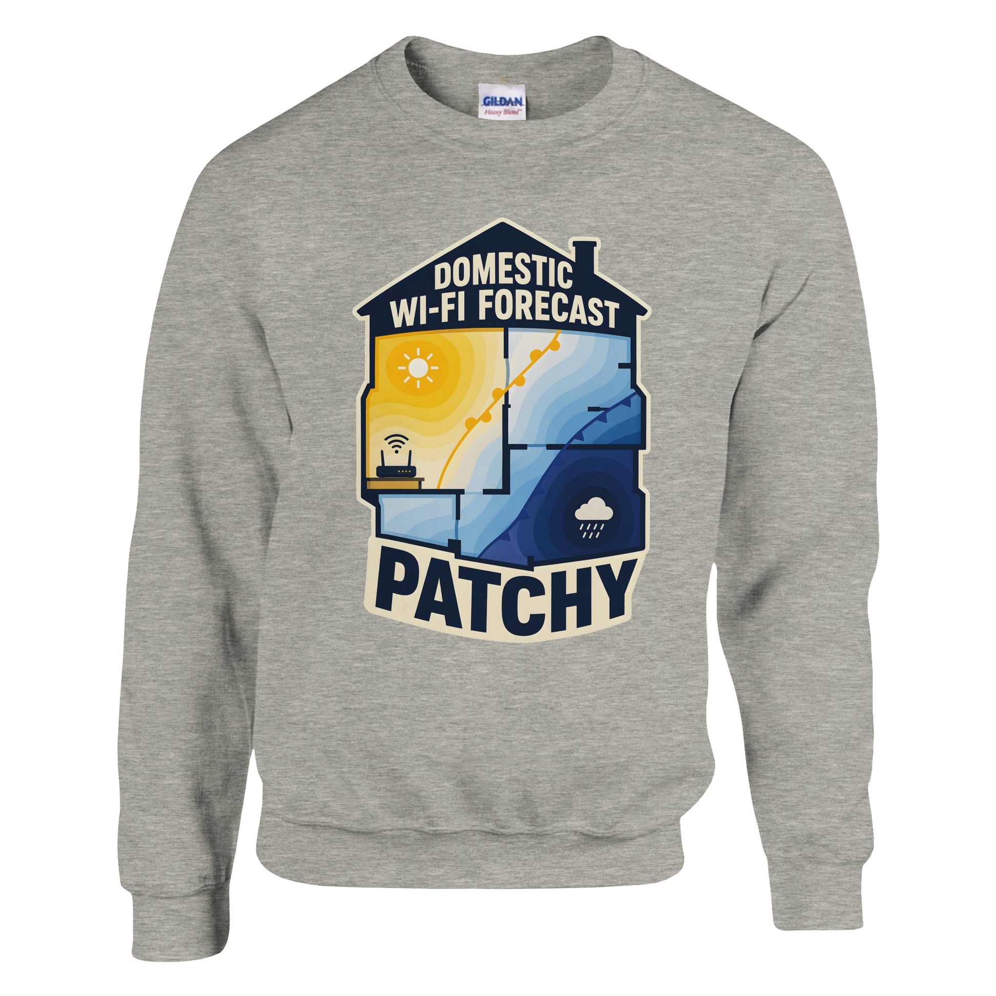 Domestic Wi-Fi Forecast Patchy Sweatshirt — product view 17