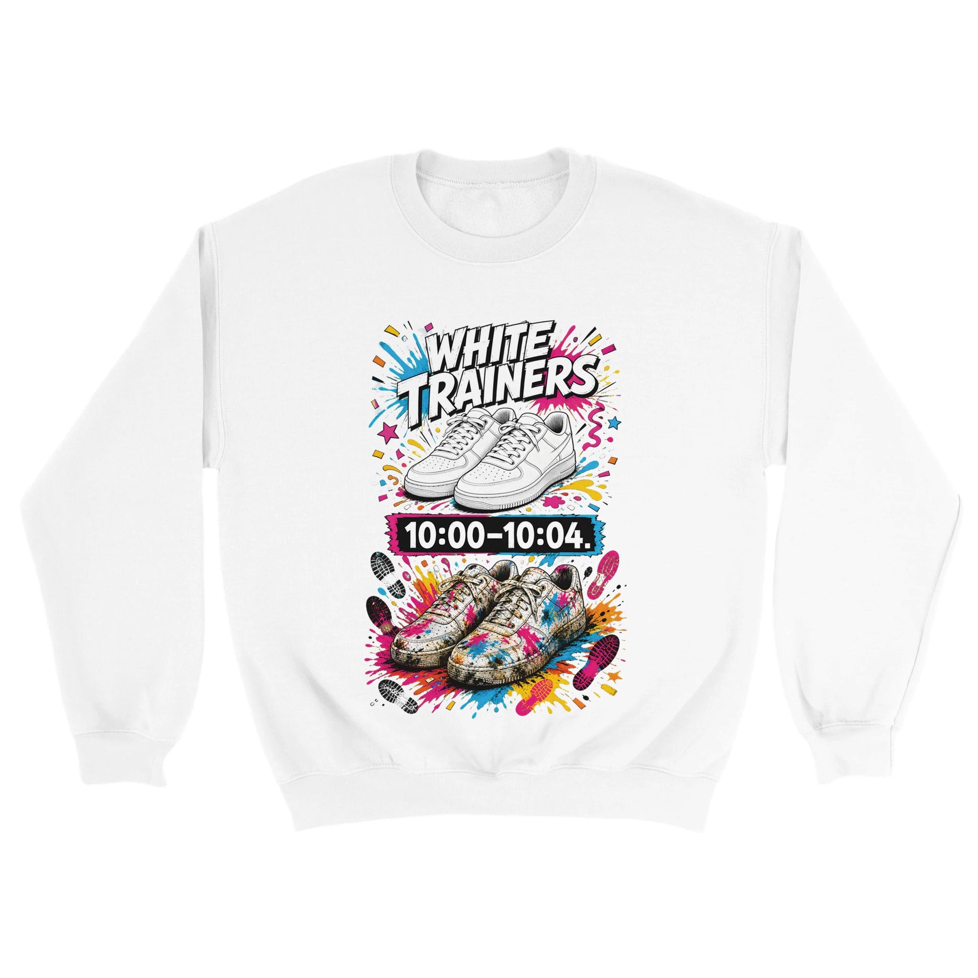 White Trainers: 10:00–10:04 Sweatshirt — product view 6