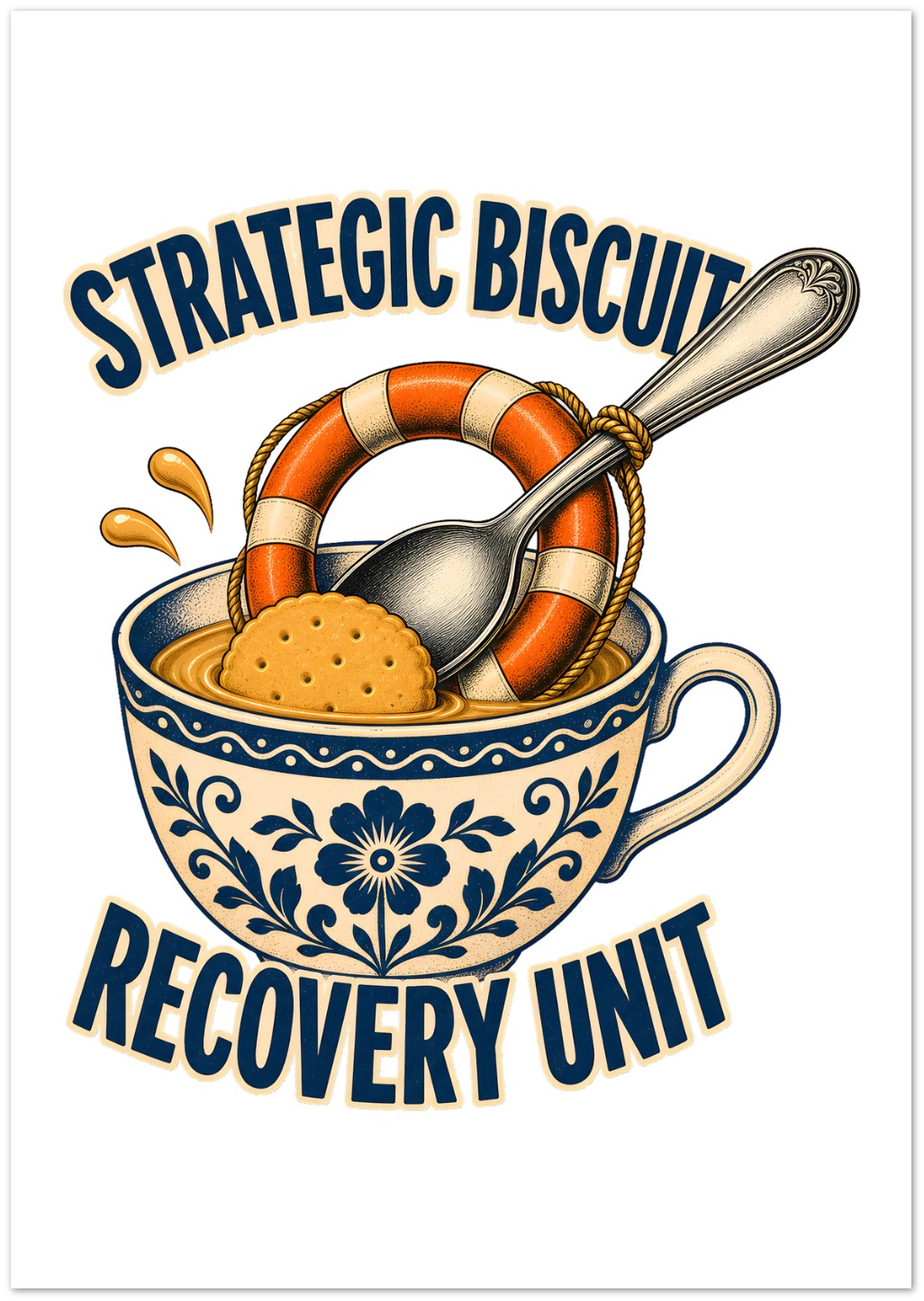Strategic Biscuit Recovery Unit Greeting Card Pack — product view 3