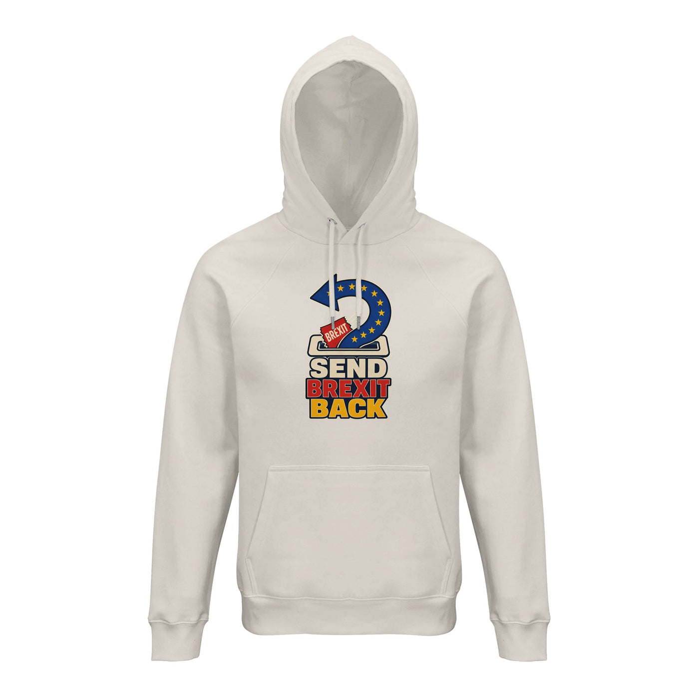 Send Brexit Back Pro-EU Graphic Hoodie