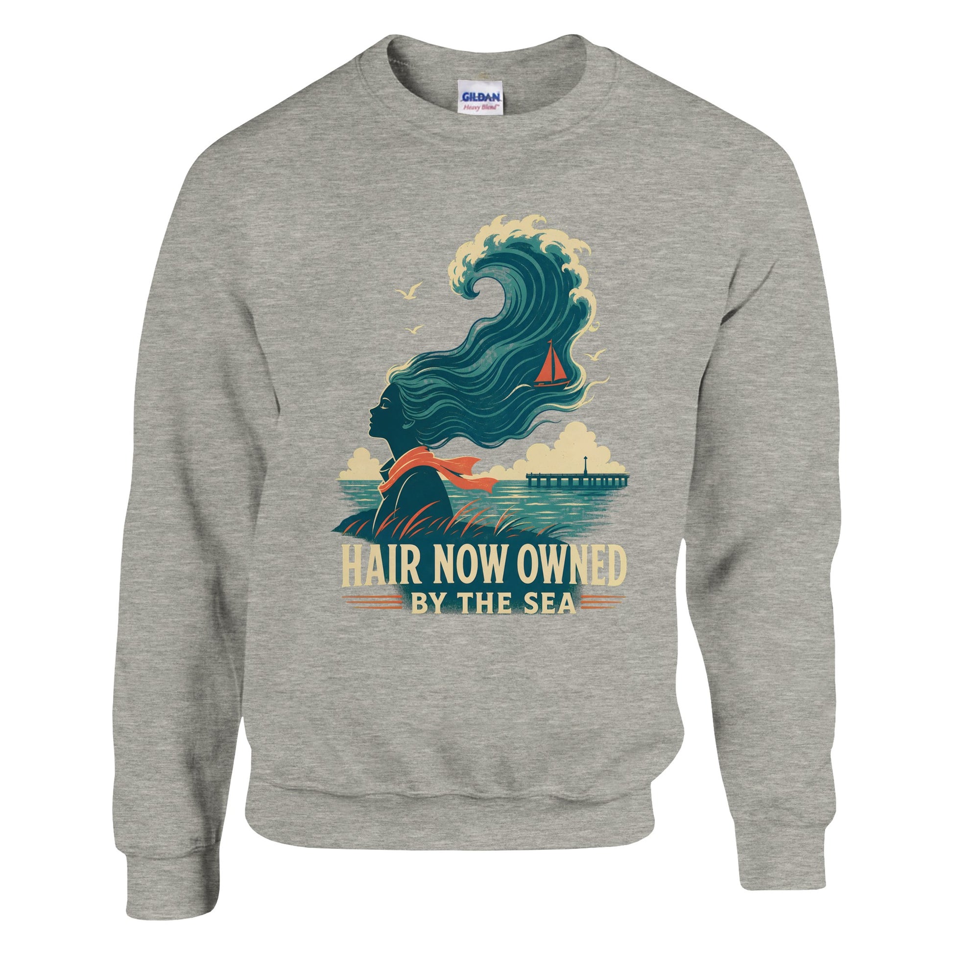Hair Now Owned by the Sea Sweatshirt — product view 17