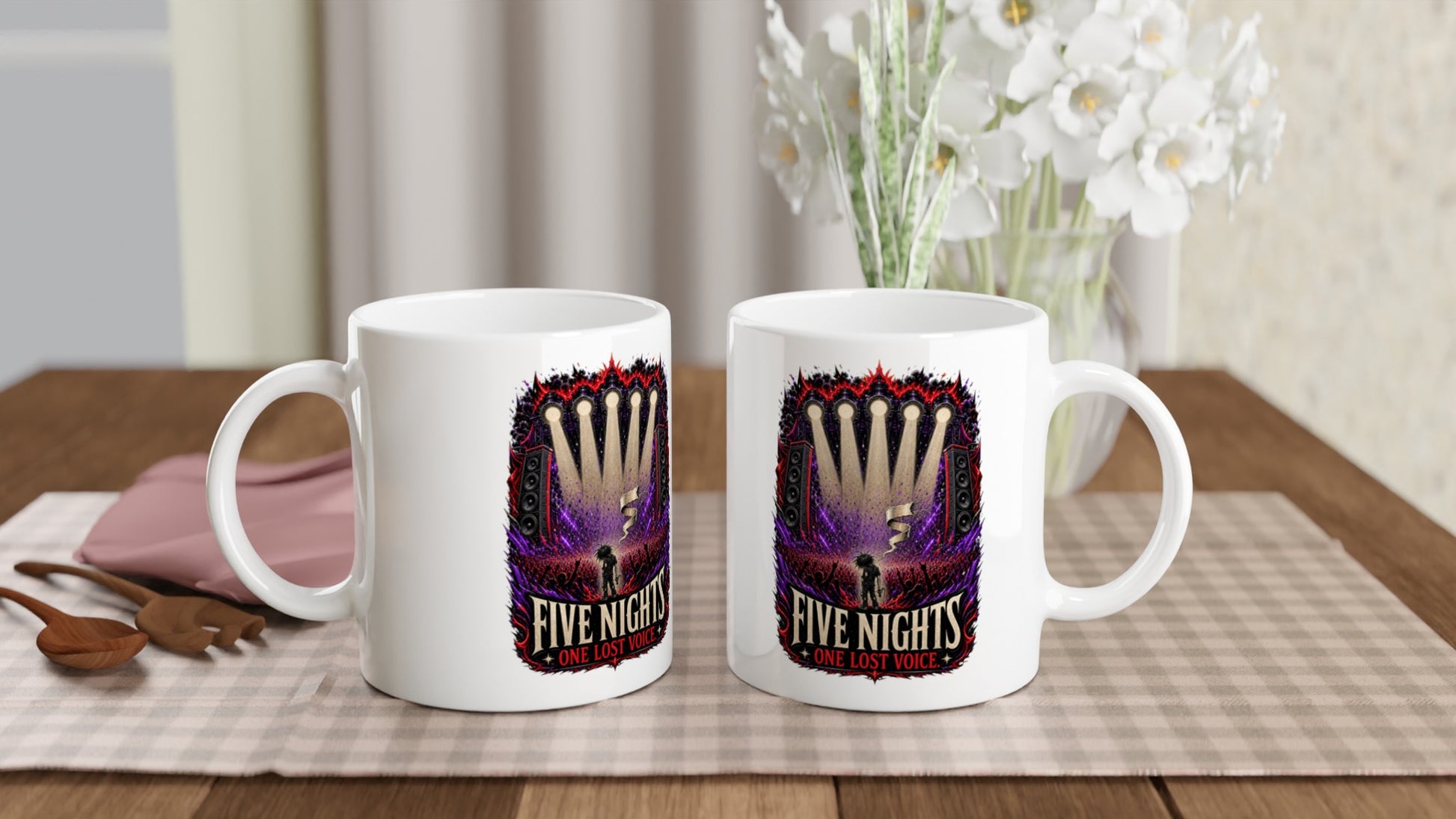 Five Nights, One Lost Voice Mug — product view 4
