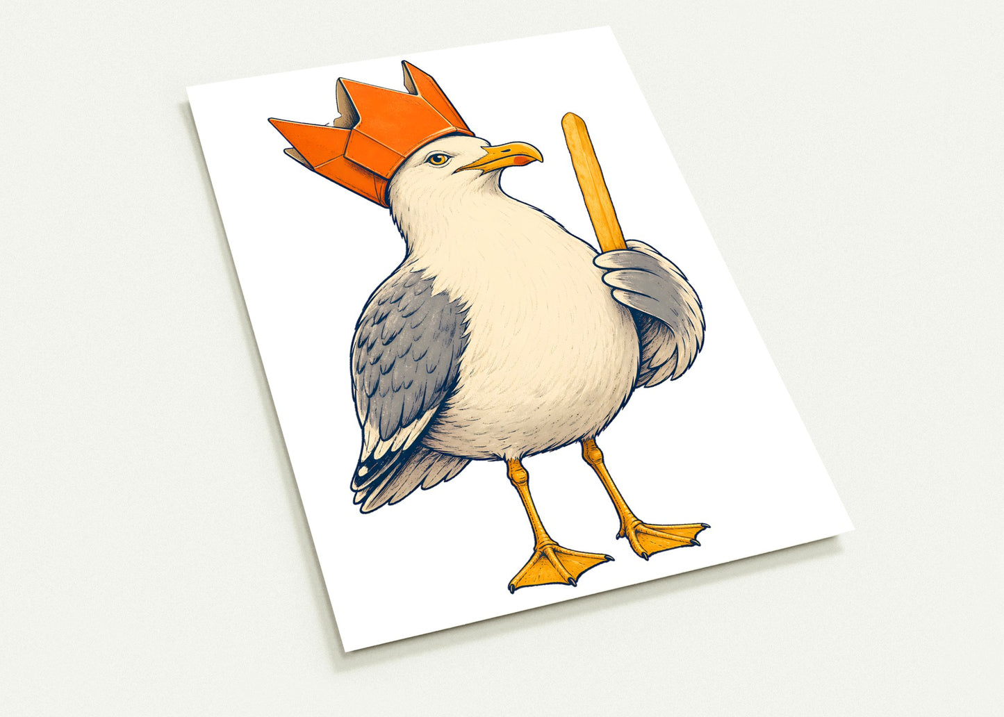 The Chip Crown Gull Postcard Pack — product view 2