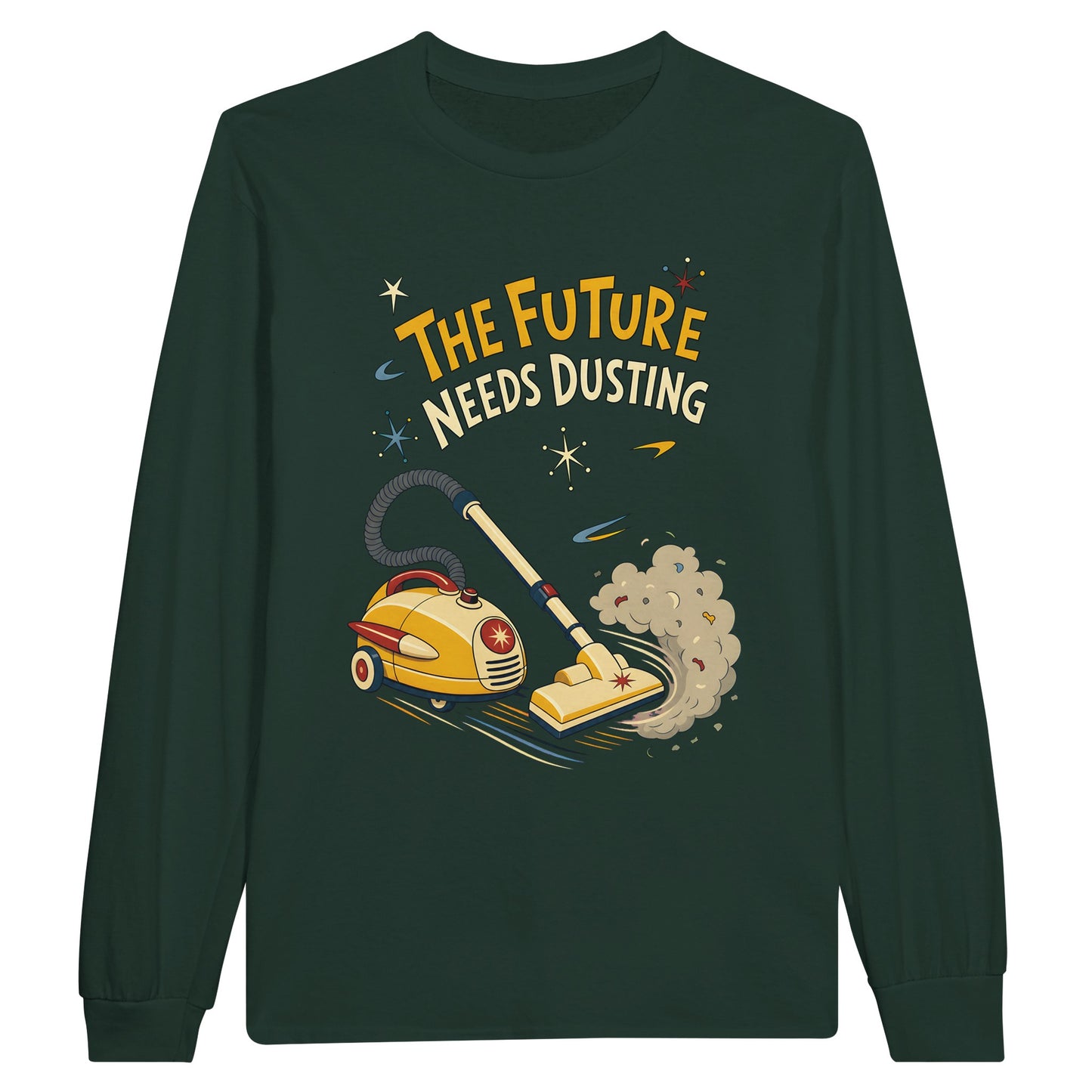 The Future Needs Dusting Long-Sleeve T-shirt — product view 5