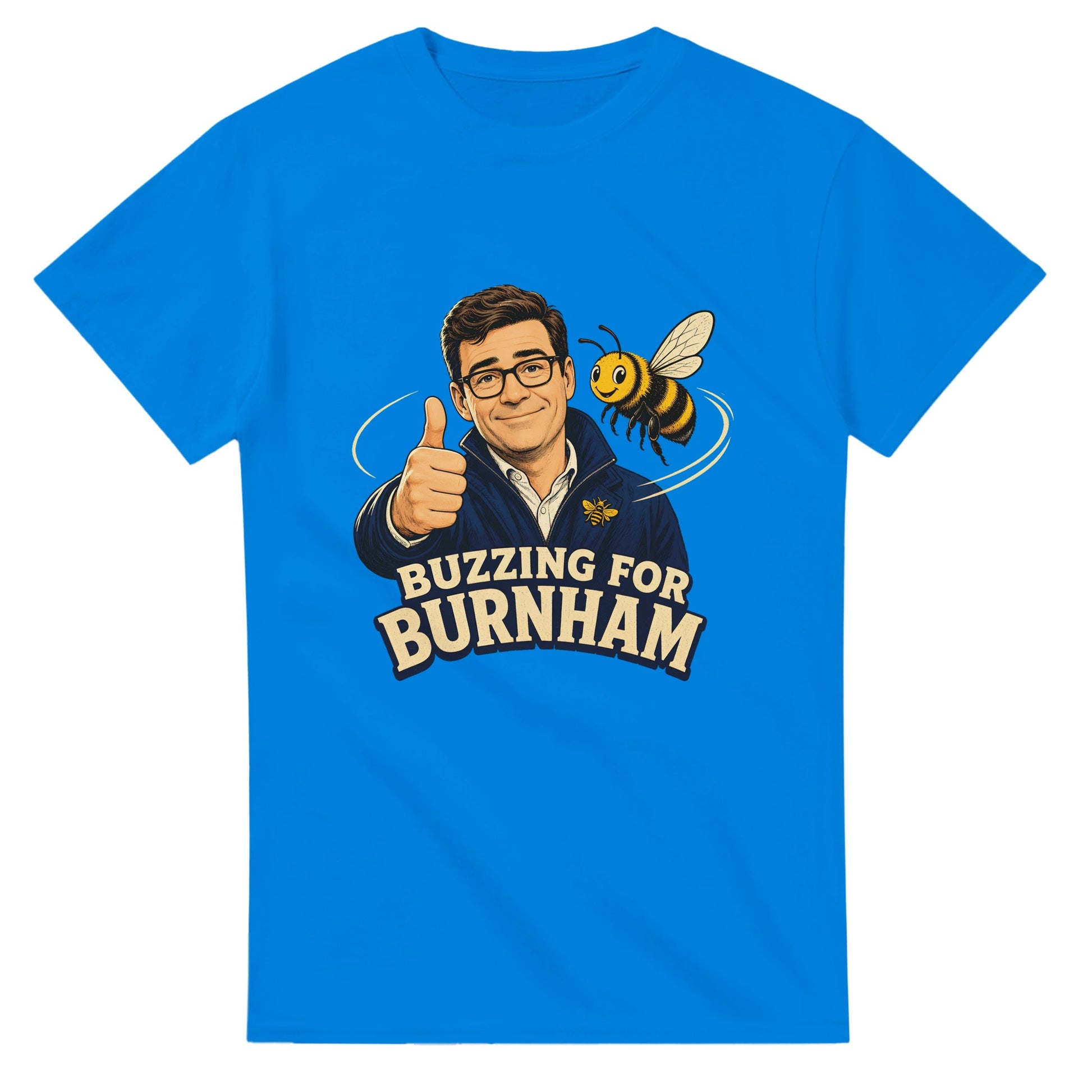 Buzzing for Burnham T-shirt — product view 2