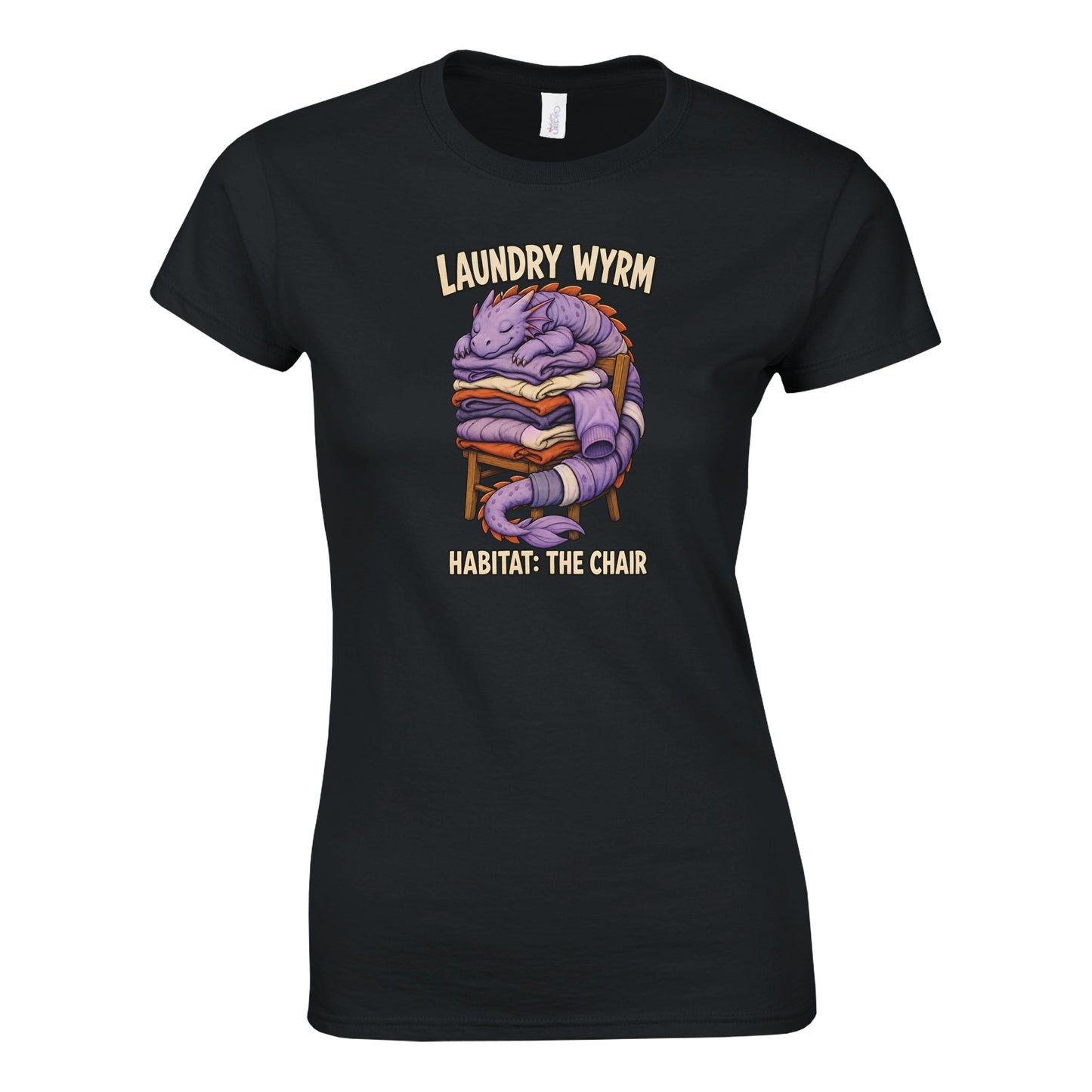 Laundry Wyrm – Habitat: The Chair Women's T-shirt — product view 6