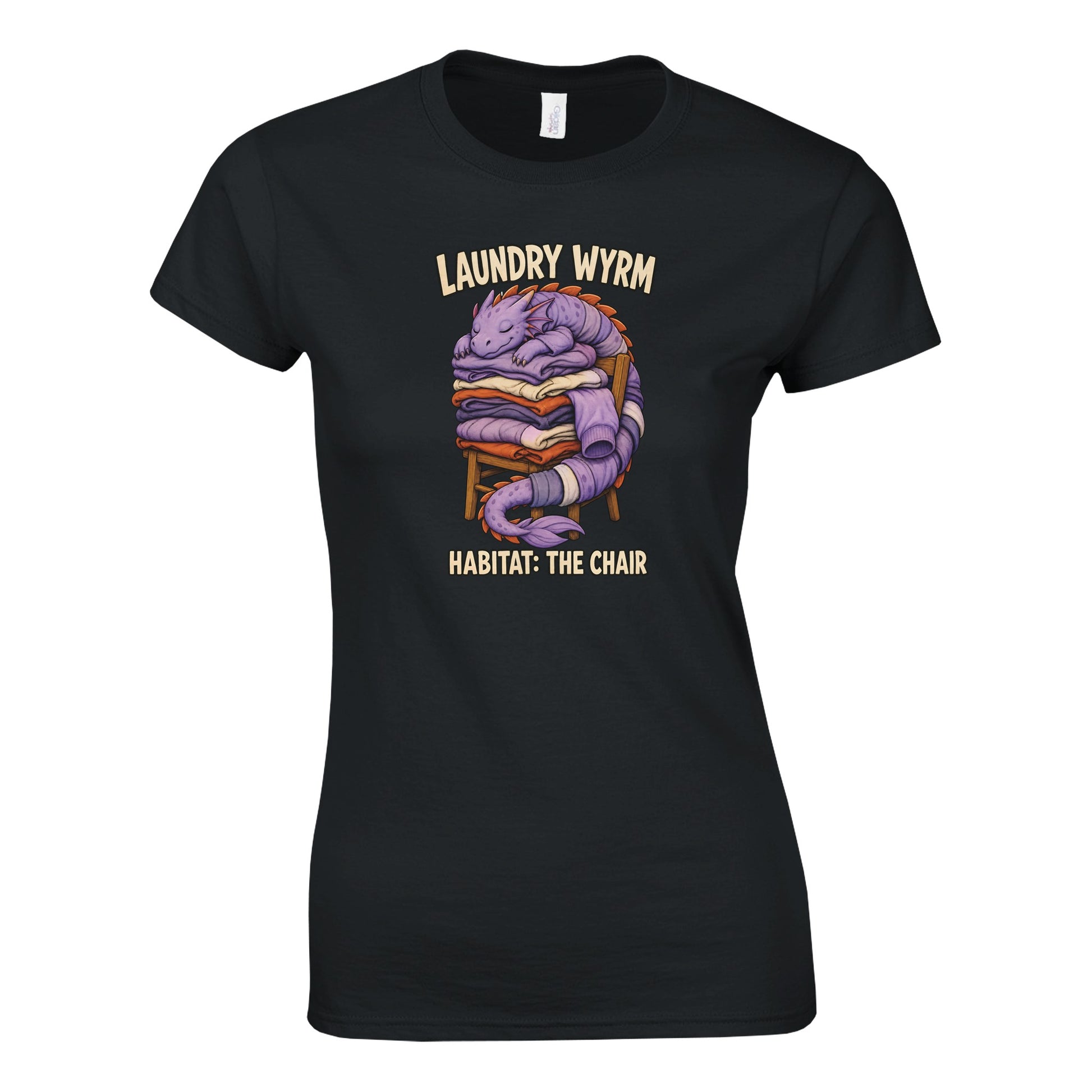 Laundry Wyrm – Habitat: The Chair Women's T-shirt — product view 6