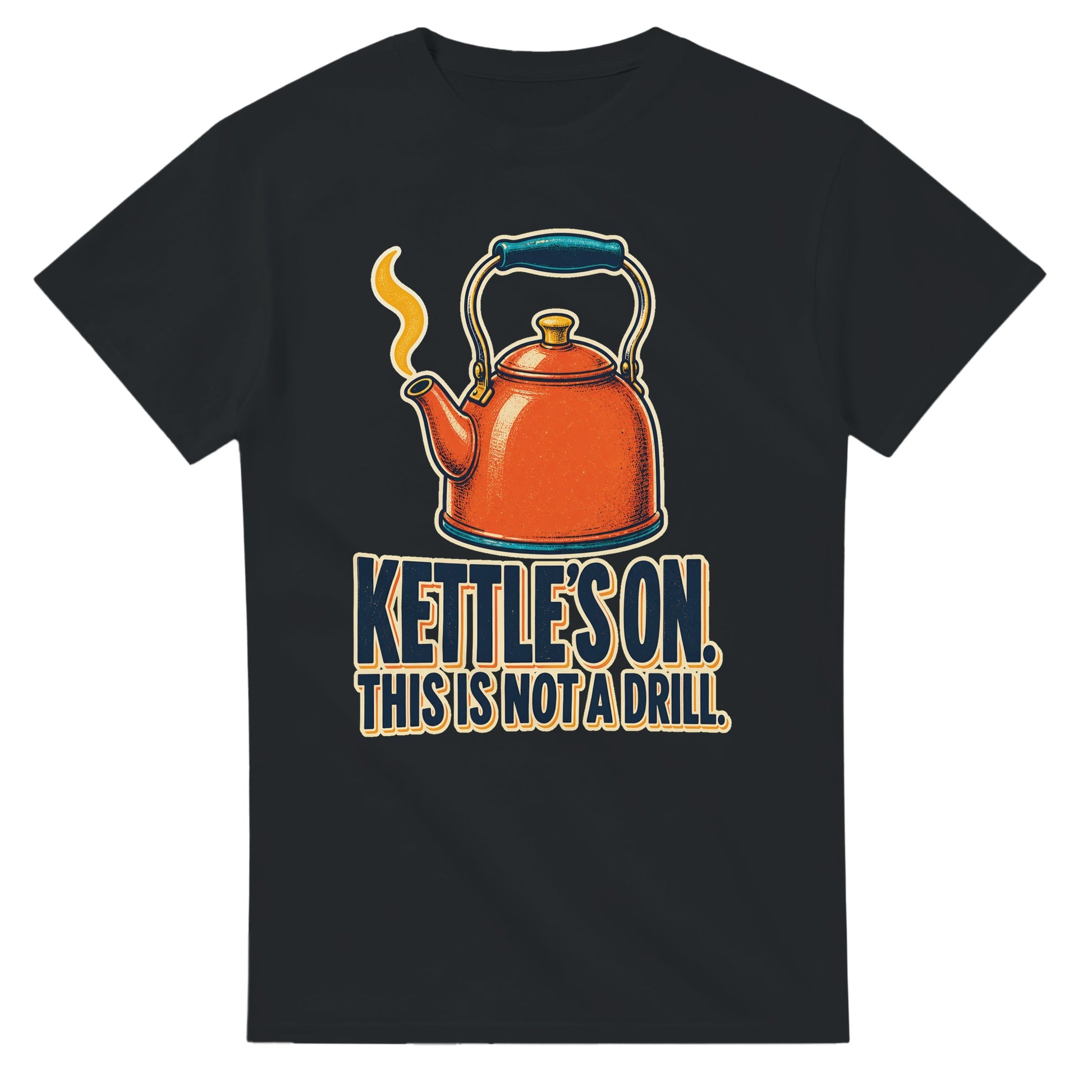 Kettle's On – This Is Not a Drill T-shirt — product view 10