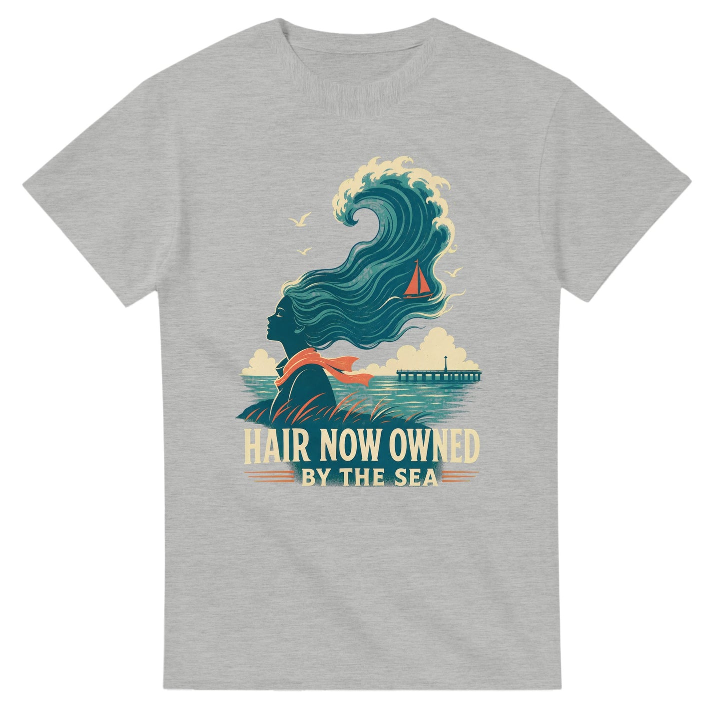 Hair Now Owned by the Sea T-shirt — product view 6