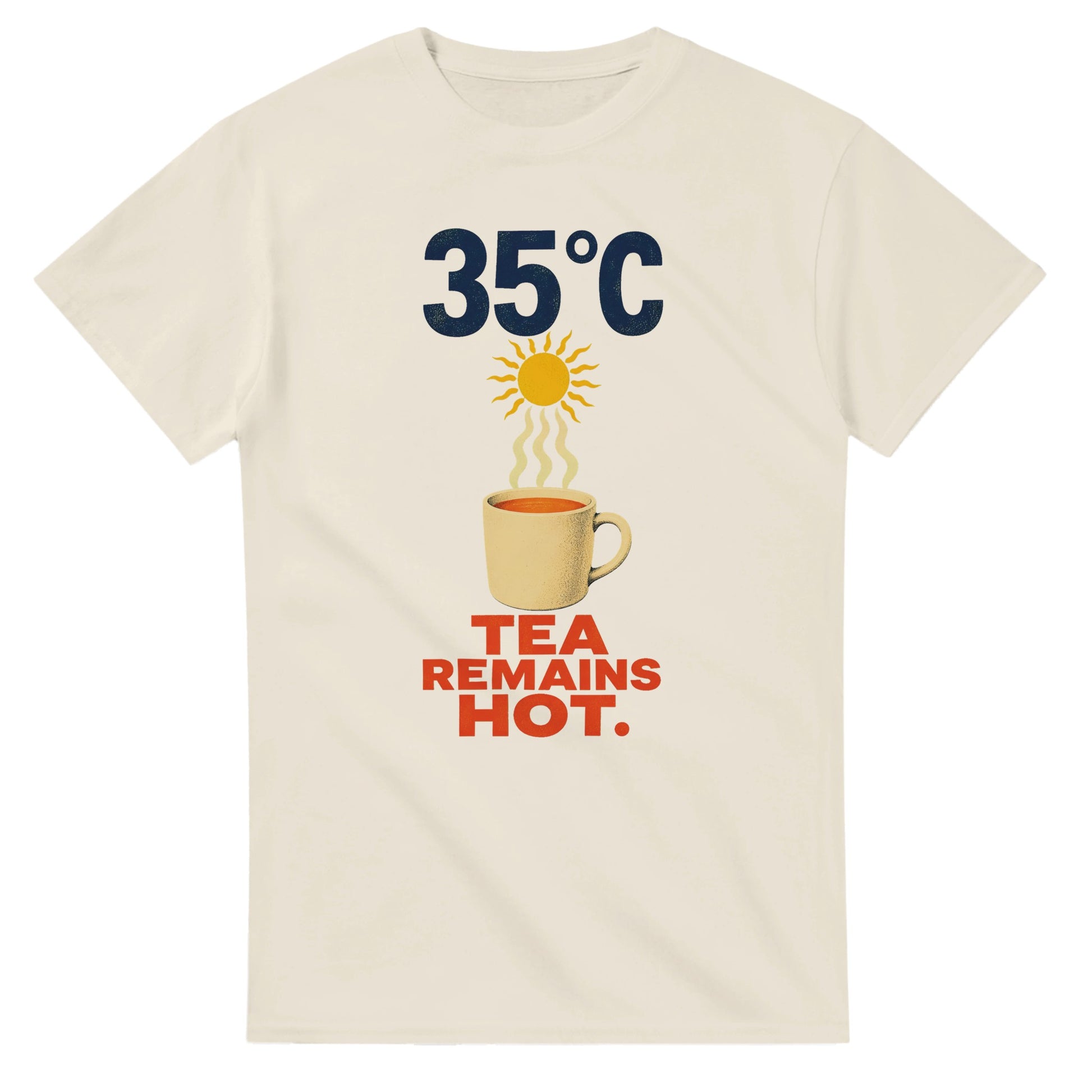 35°C — Tea Remains Hot T-shirt — product view 5
