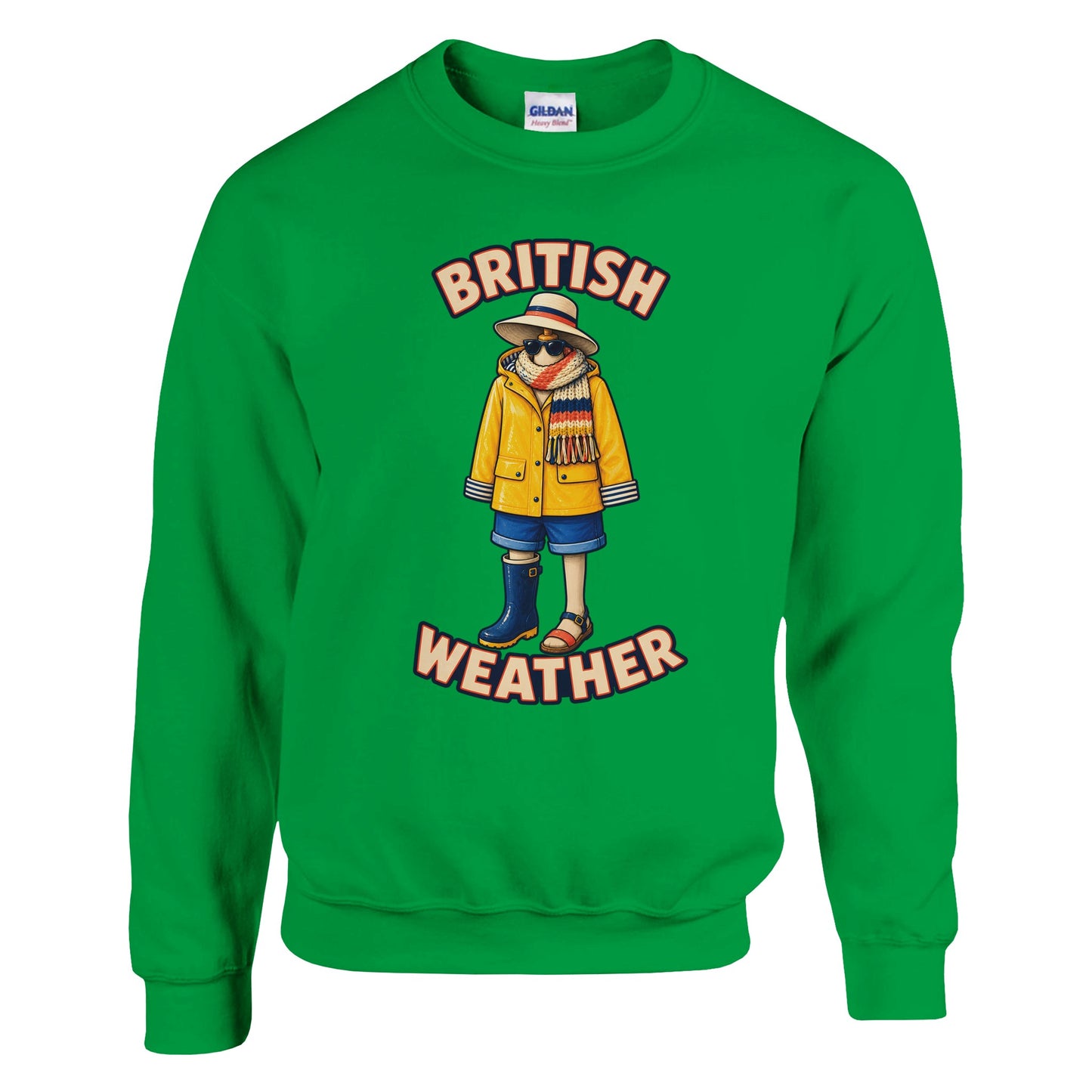 British Weather All-Weather Outfit Sweatshirt — product view 12