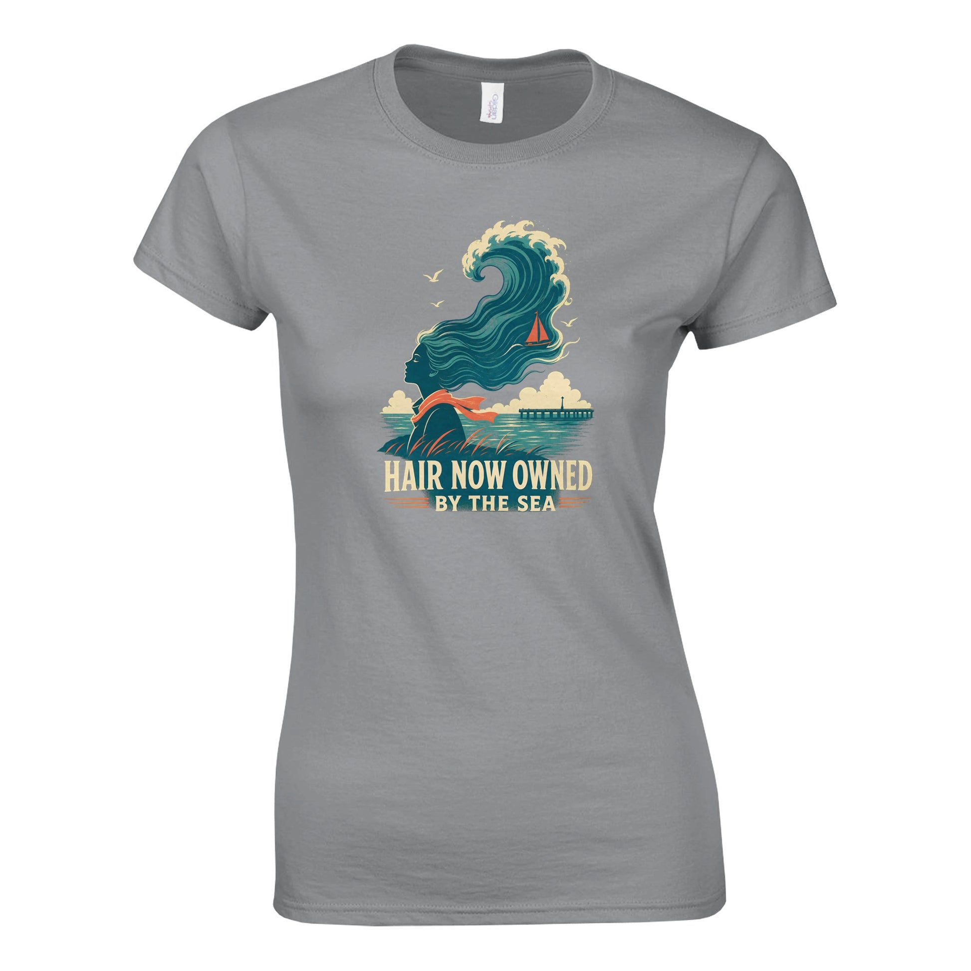 Hair Now Owned by the Sea Women's T-shirt — product view 10